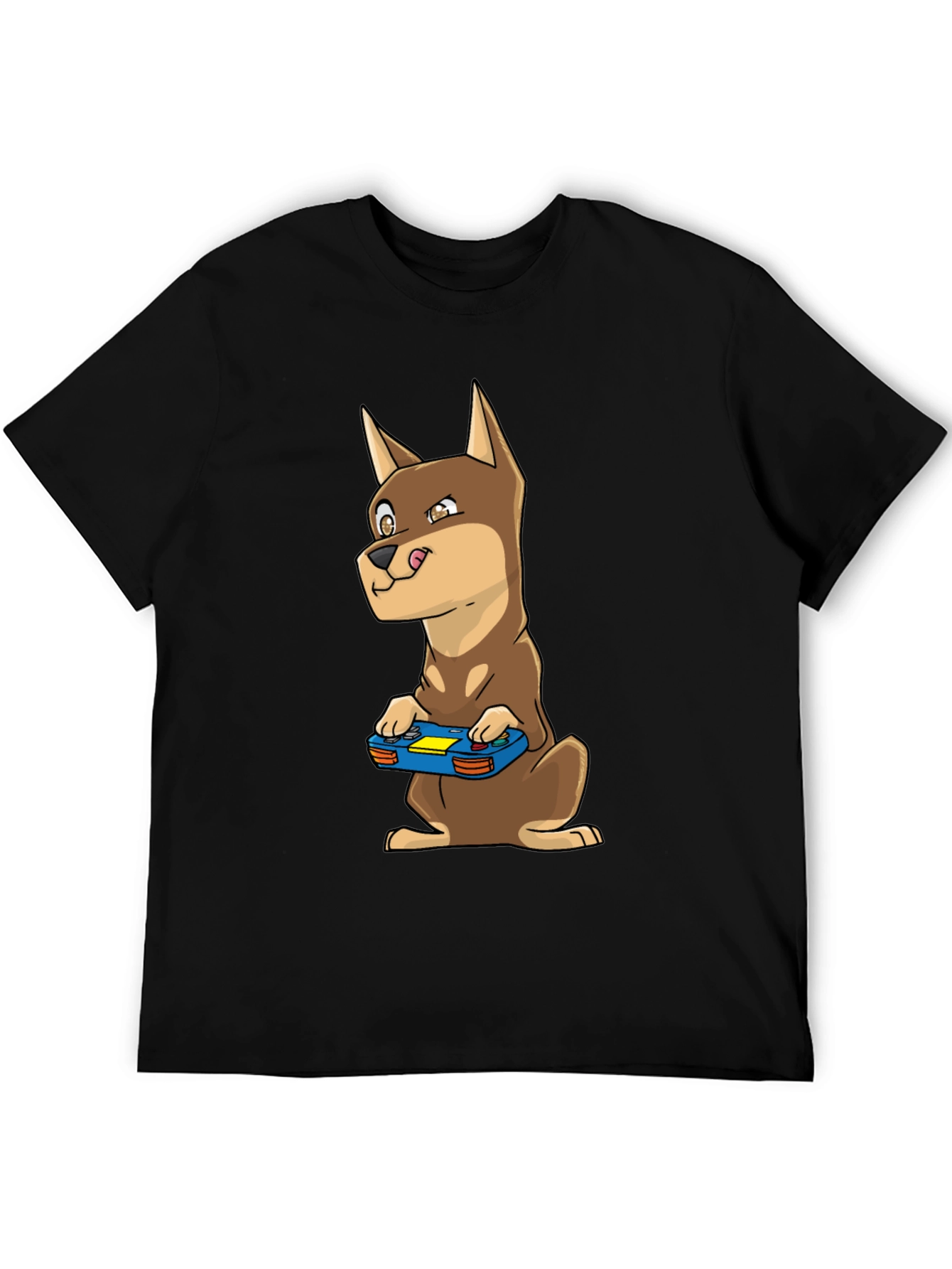 Dog Gamer T-Shirt - Funny Canine Video Game Tee