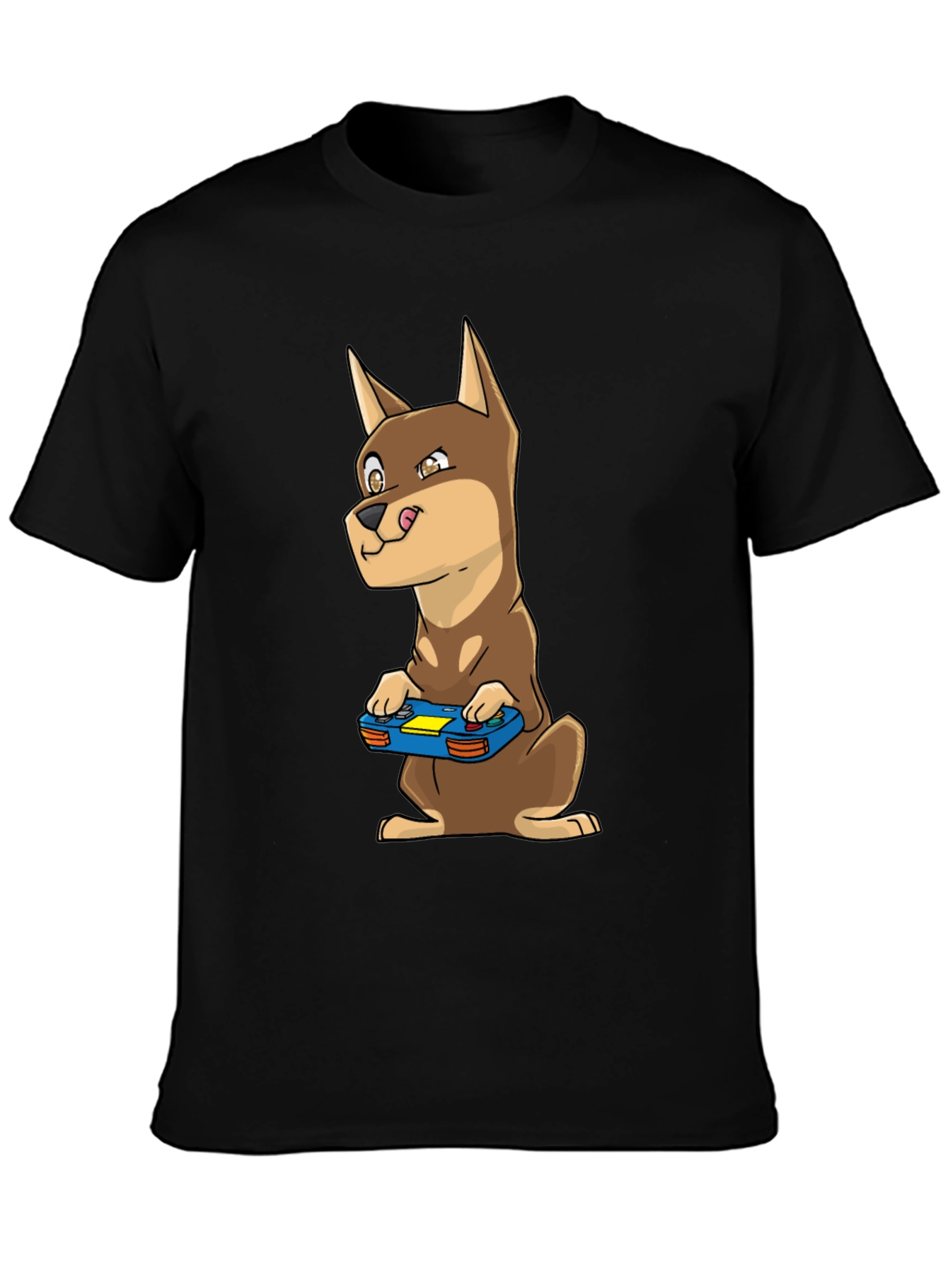Dog Gamer T-Shirt - Funny Canine Video Game Tee