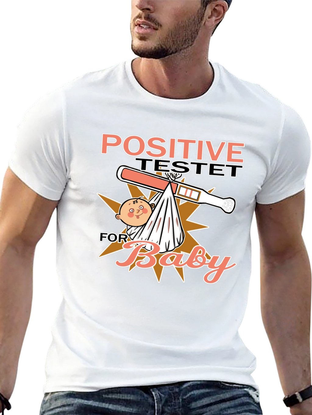 Positive Test Baby Humor T-Shirt
