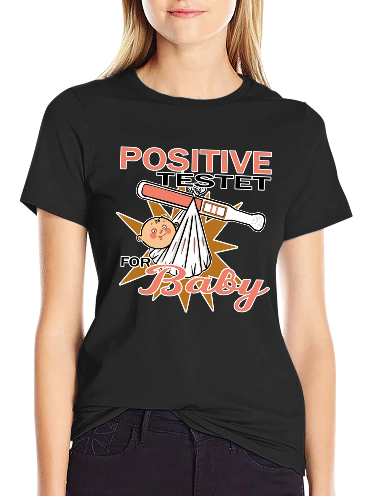 Positive Test Baby Humor T-Shirt