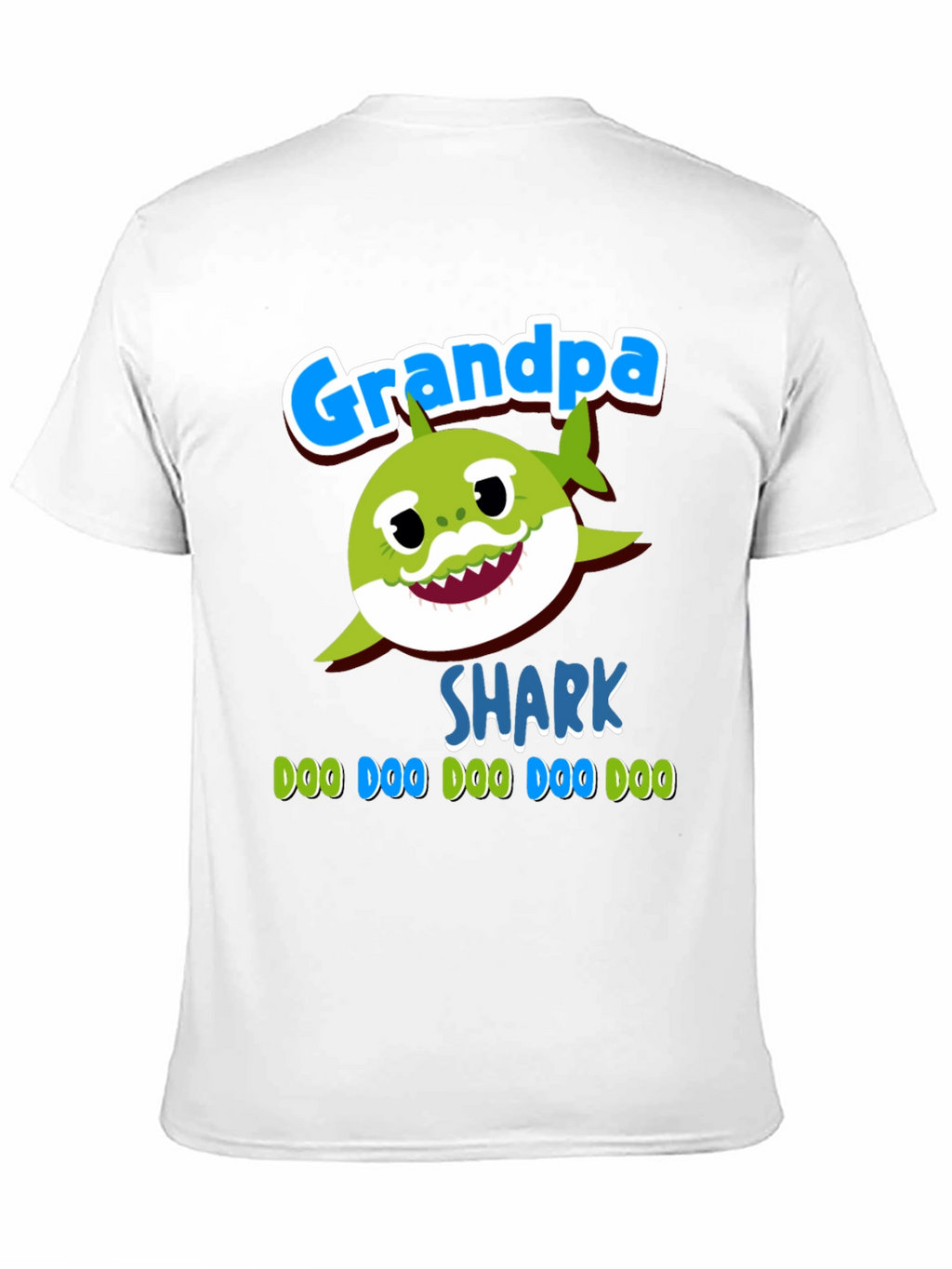 Grandpa Shark Graphic Tee - Doo Doo Doo