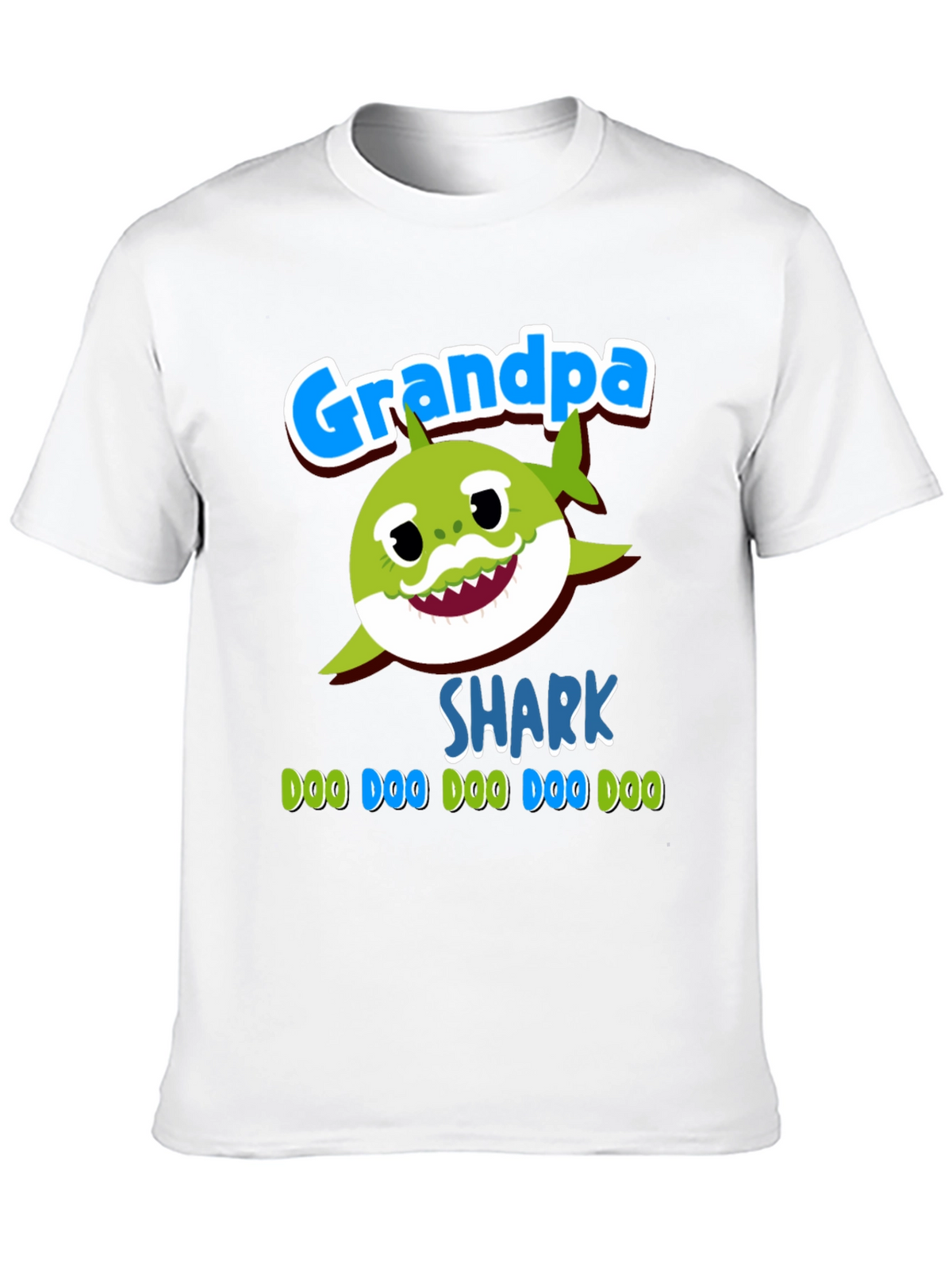 Grandpa Shark Graphic Tee - Doo Doo Doo
