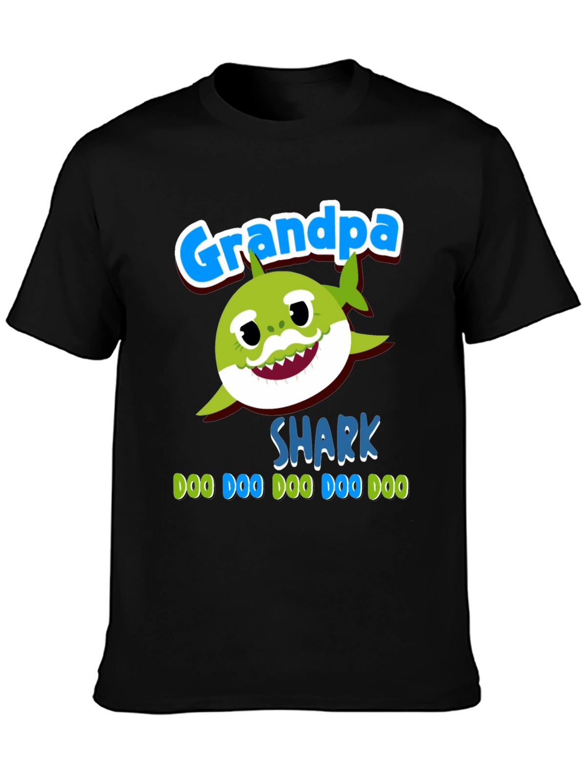 Grandpa Shark Graphic Tee - Doo Doo Doo
