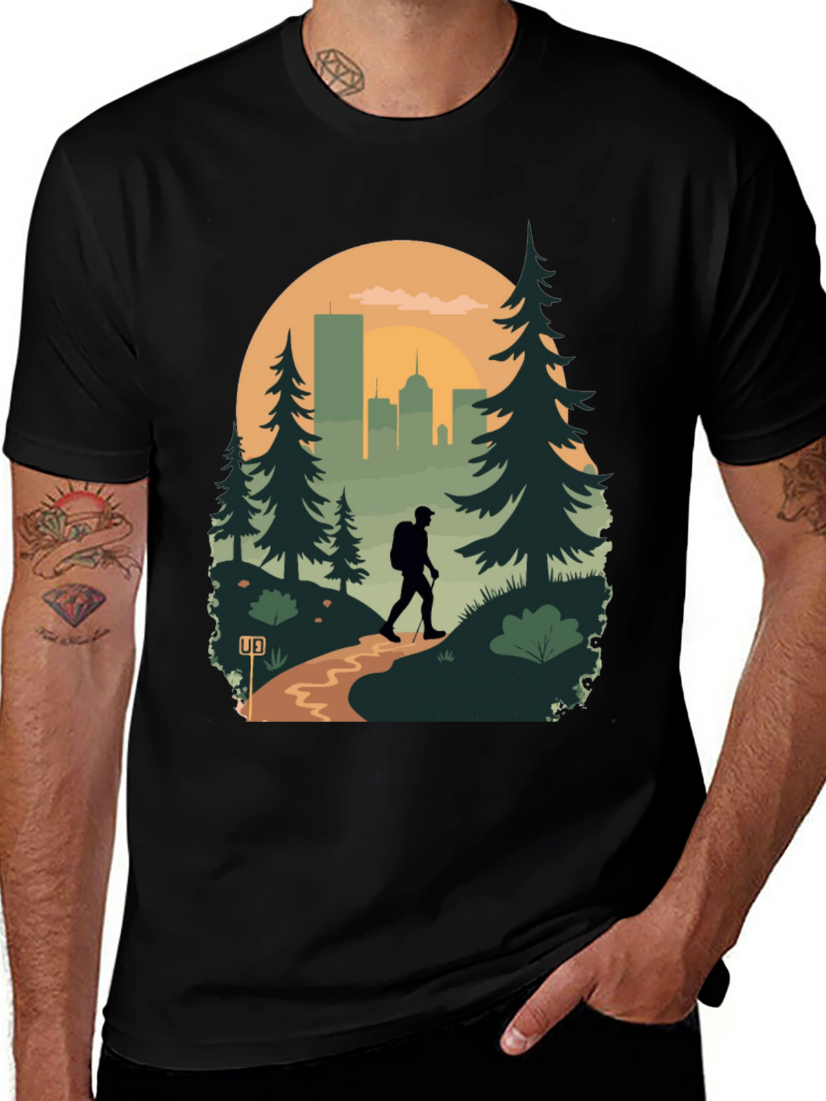 City Hike Graphic Tee