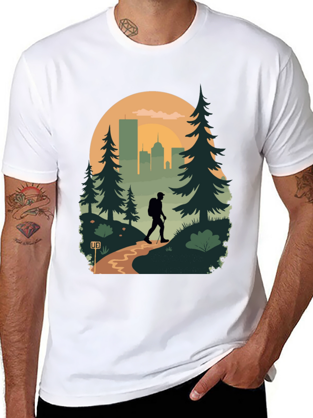 City Hike Graphic Tee
