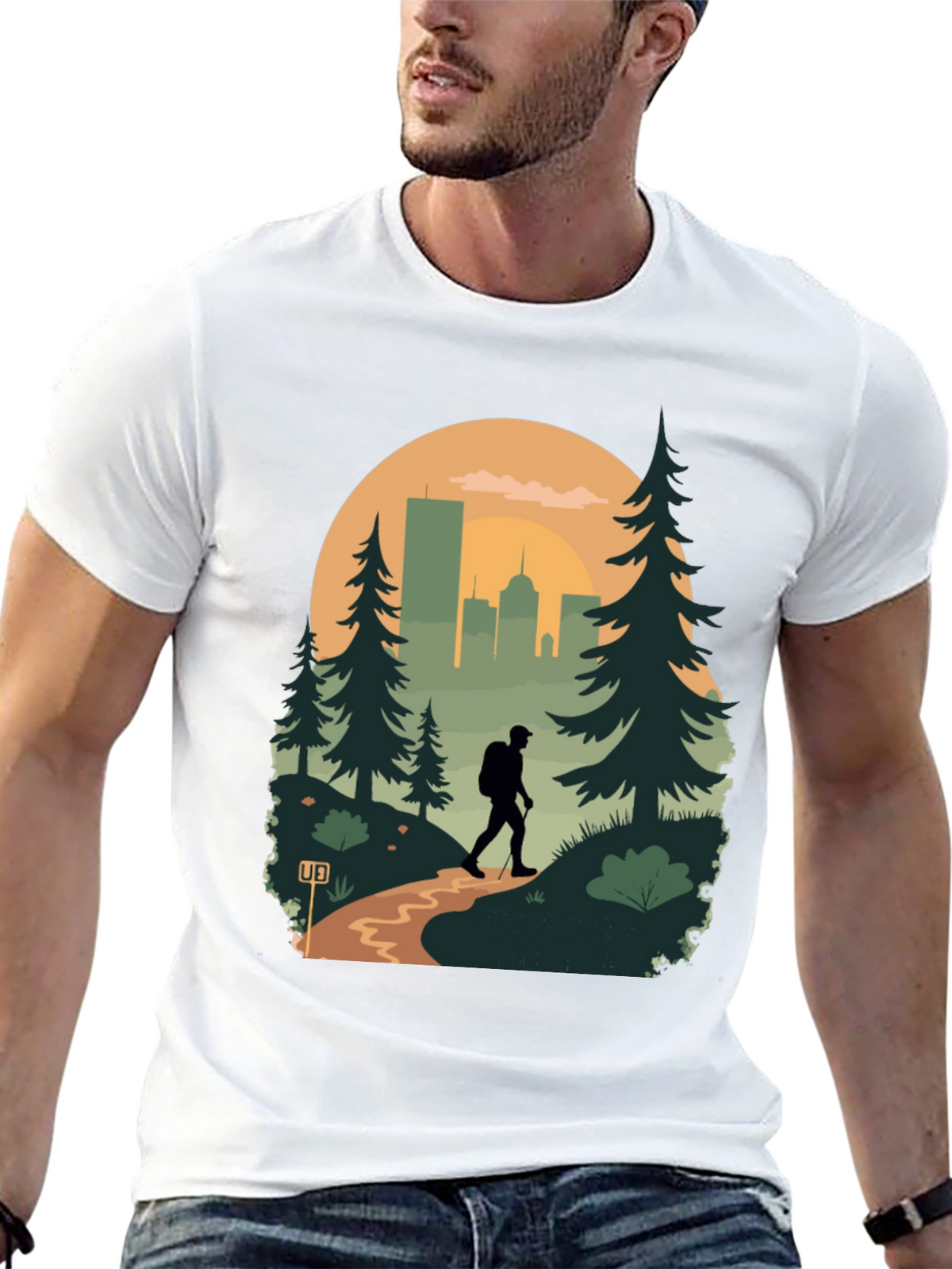 City Hike Graphic Tee