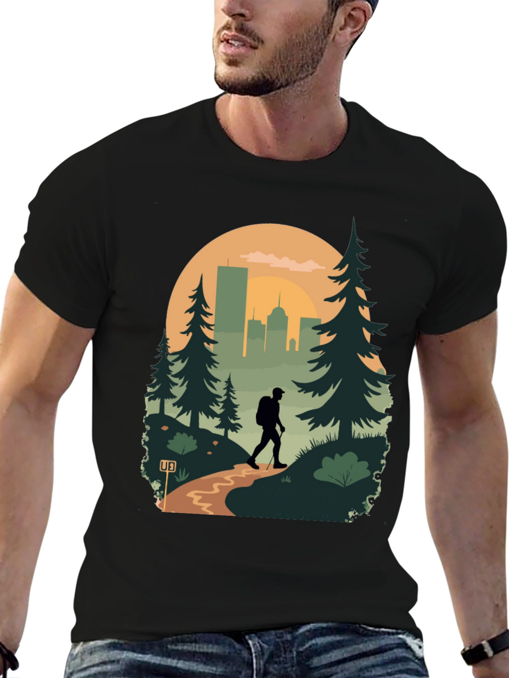 City Hike Graphic Tee
