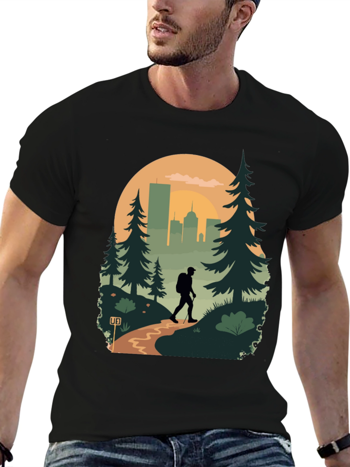 City Hike Graphic Tee