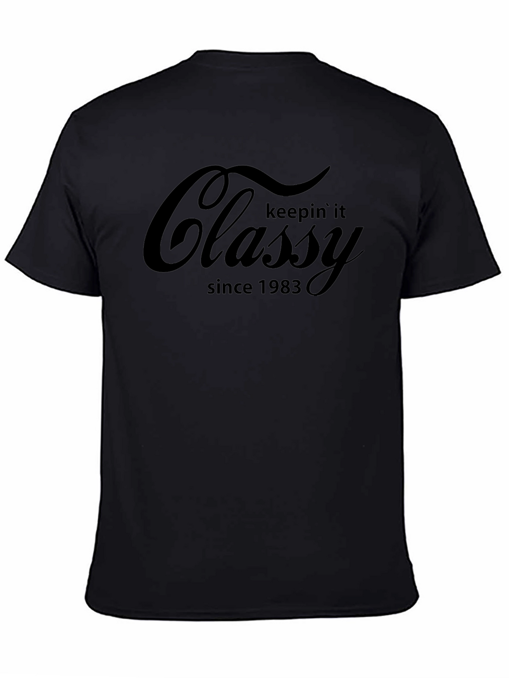 Classy Since 1983 Black T-Shirt