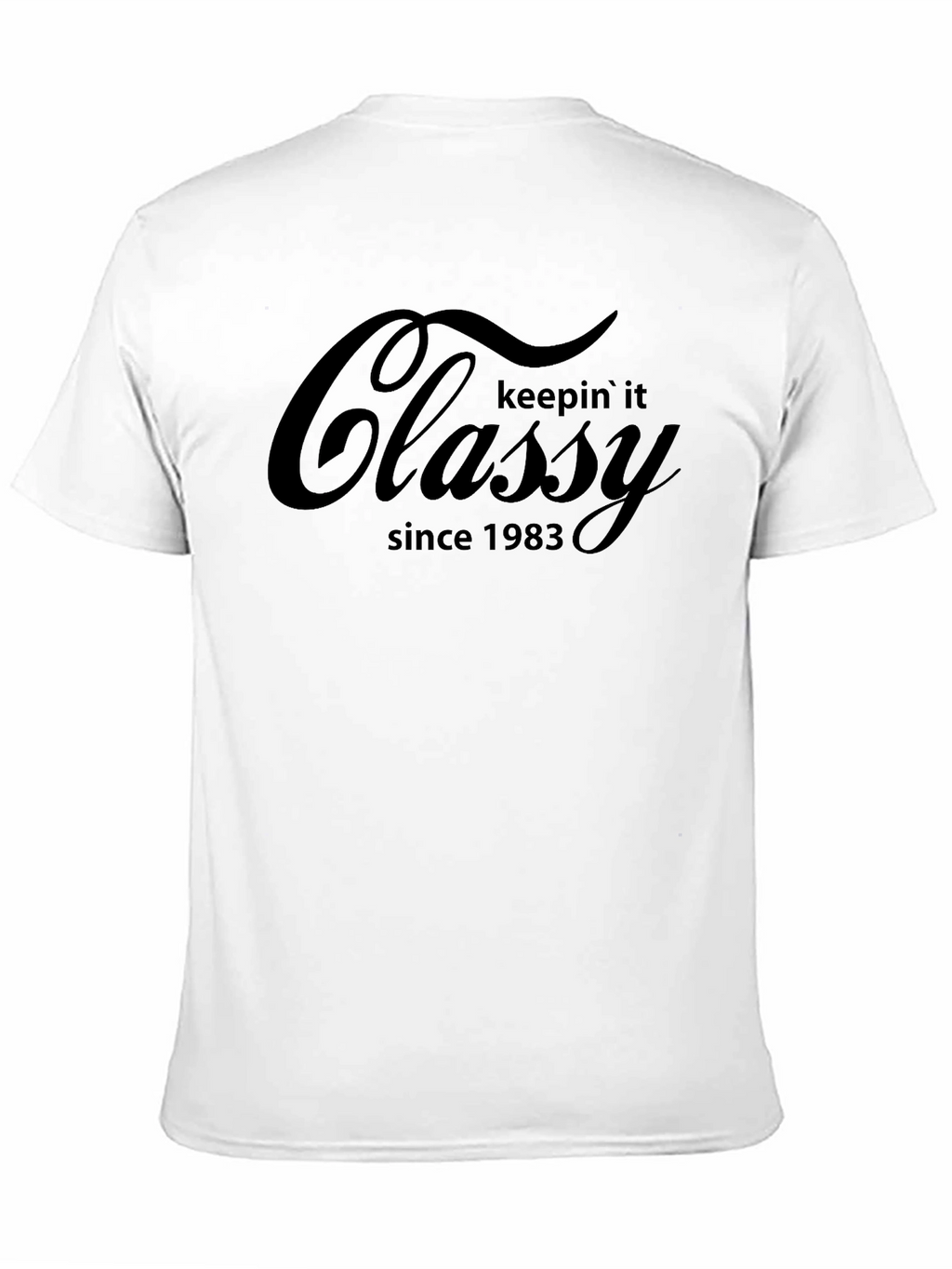 Classy Since 1983 Black T-Shirt