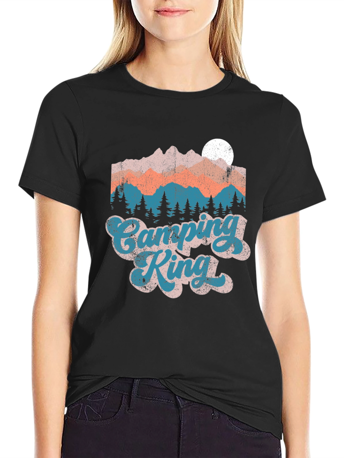 Camping King Graphic T-Shirt