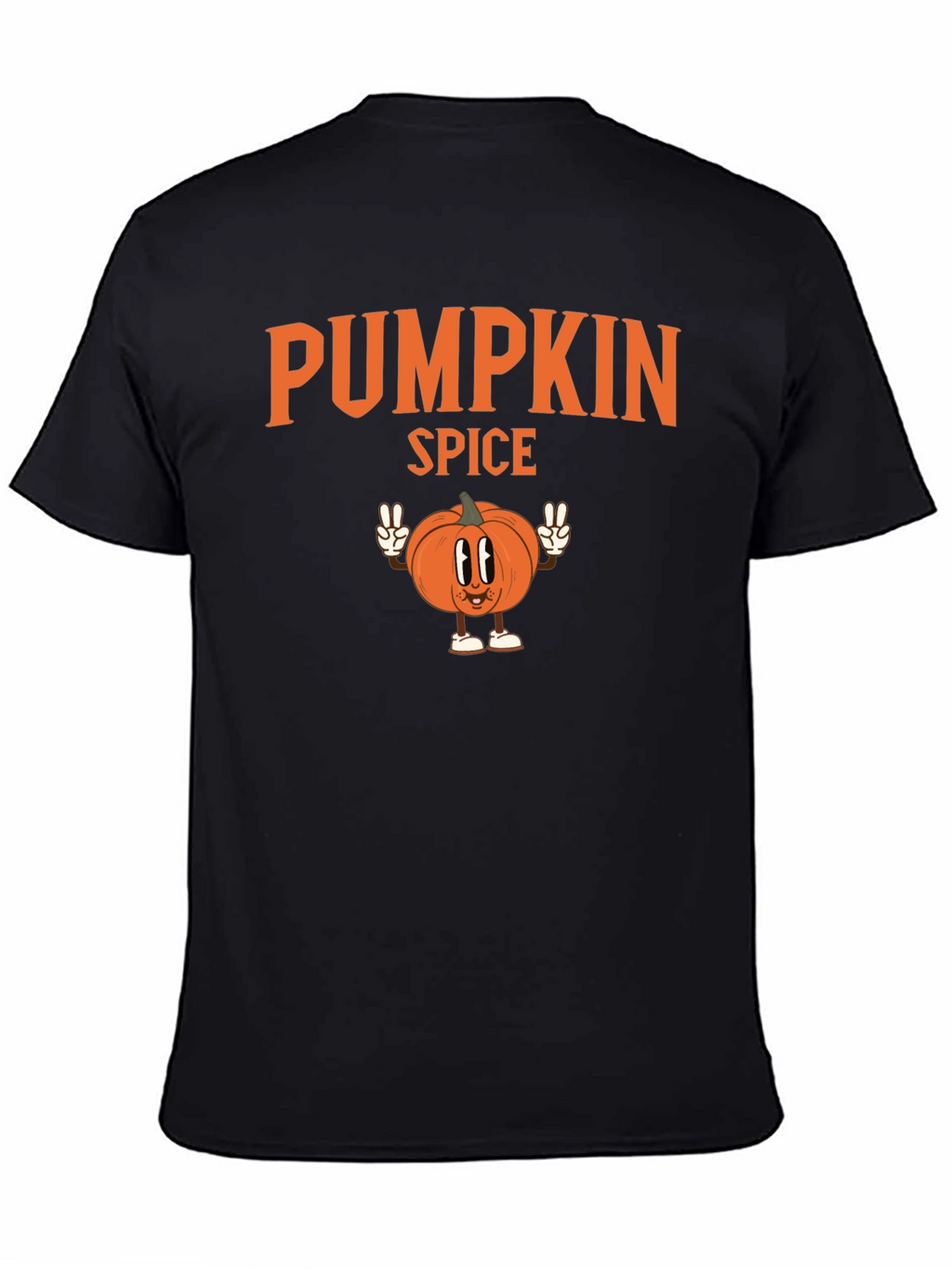 Pumpkin Spice Cartoon T-Shirt - Fall Apparel