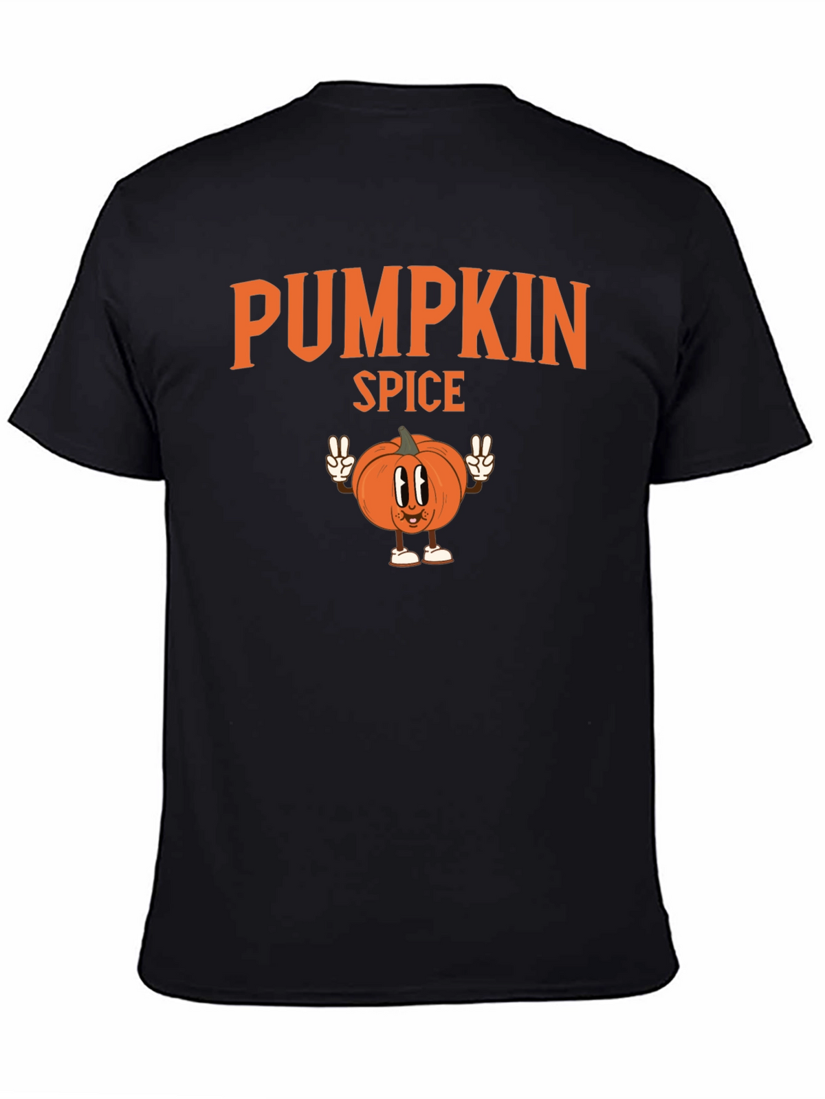 Pumpkin Spice Cartoon T-Shirt - Fall Apparel