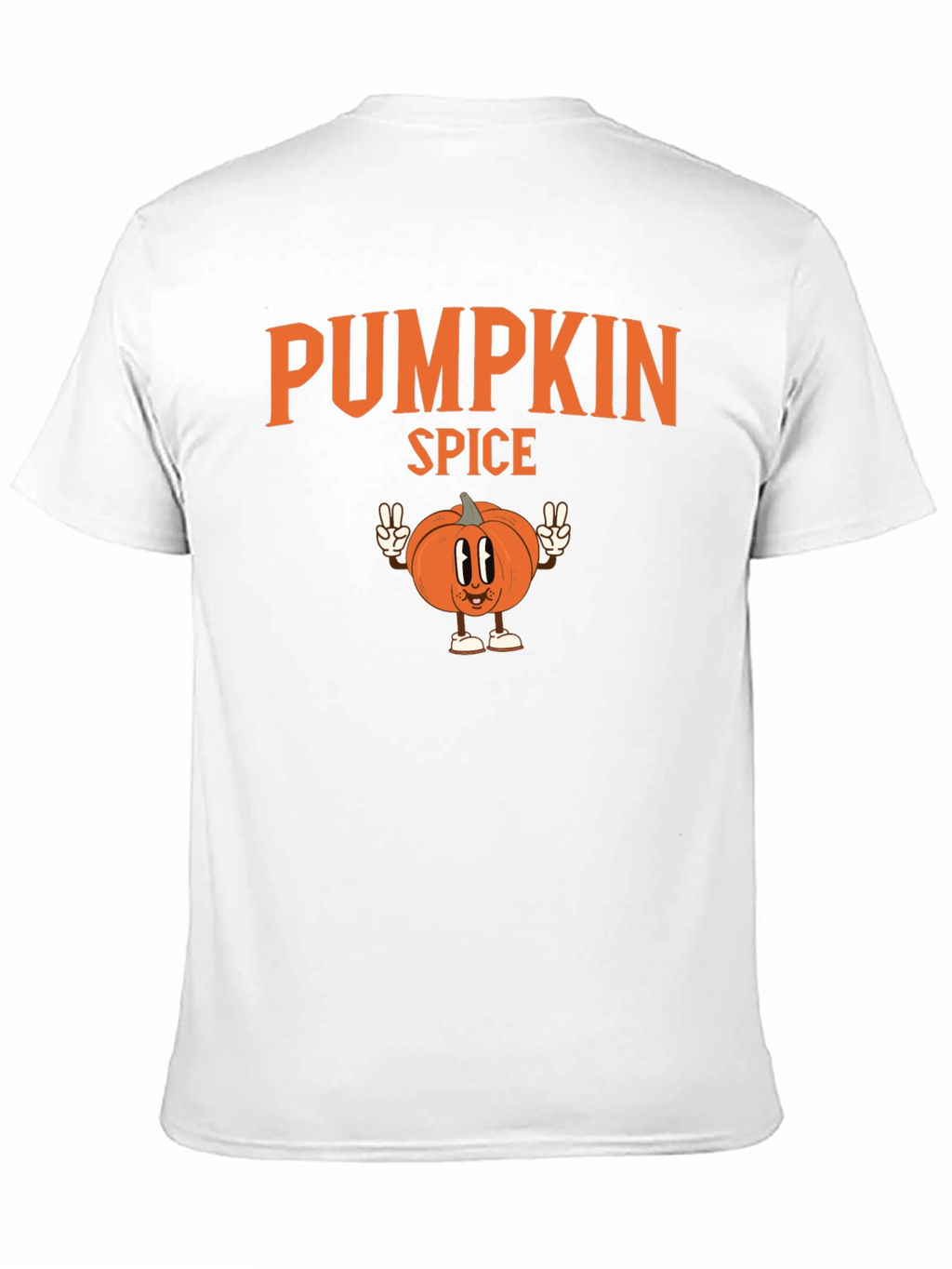 Pumpkin Spice Cartoon T-Shirt - Fall Apparel