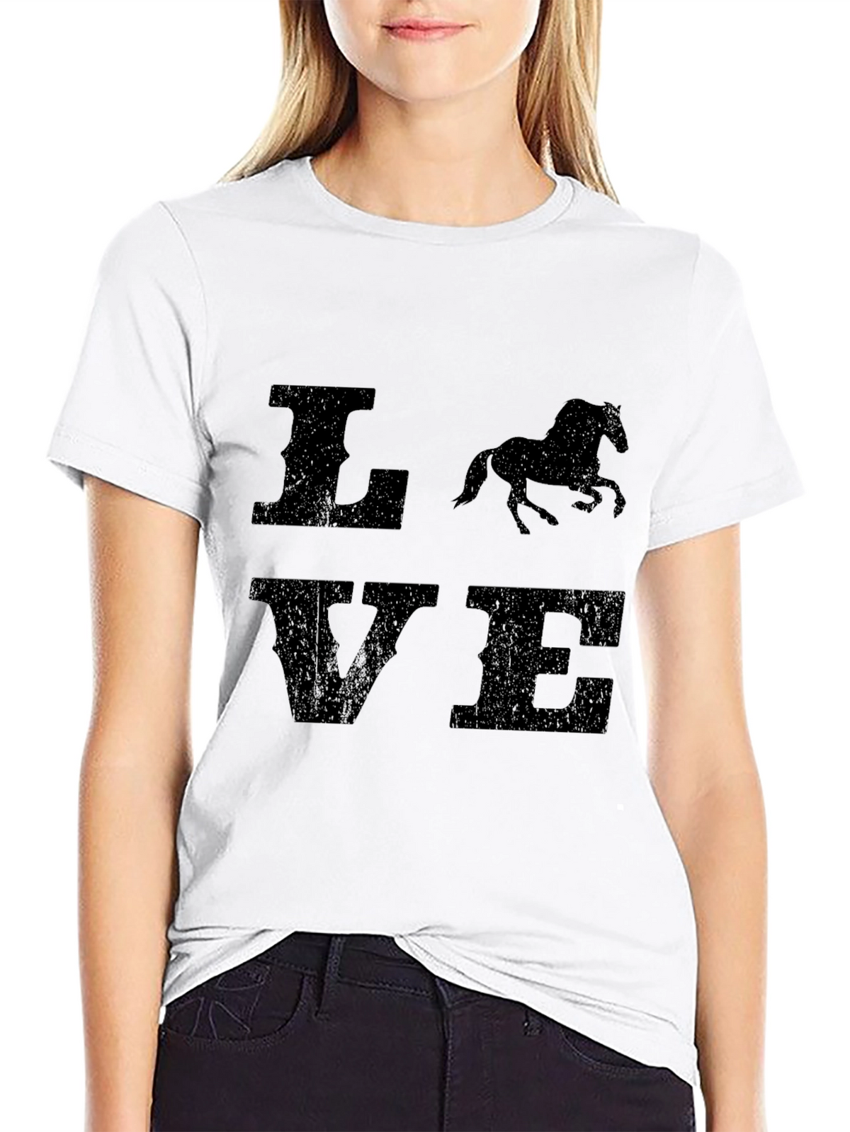 Love Horse Graphic T-Shirt - Unisex