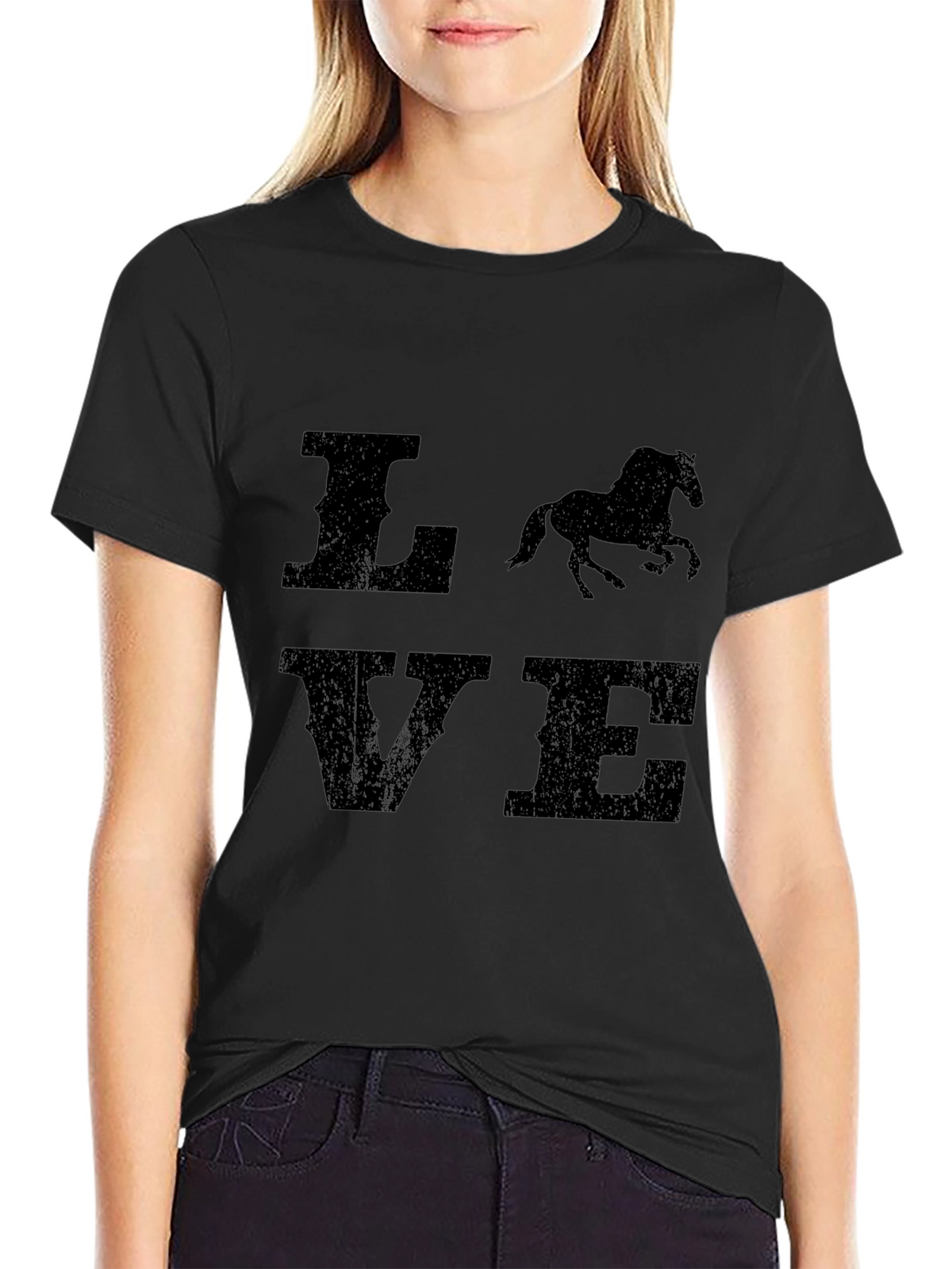 Love Horse Graphic T-Shirt - Unisex