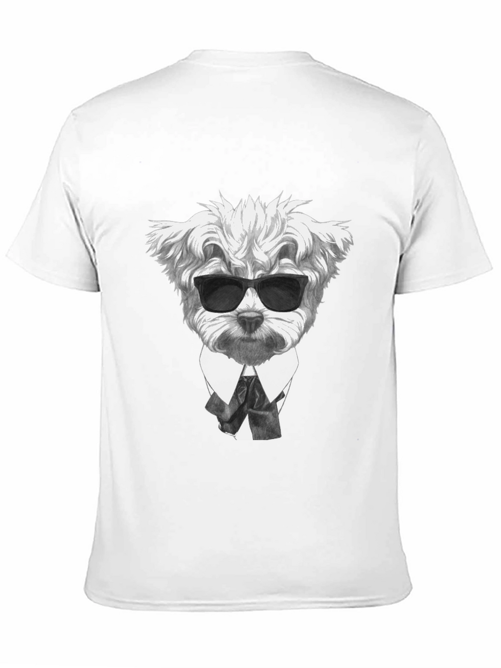 Dog in Suit Graphic Tee - Cool & Stylish