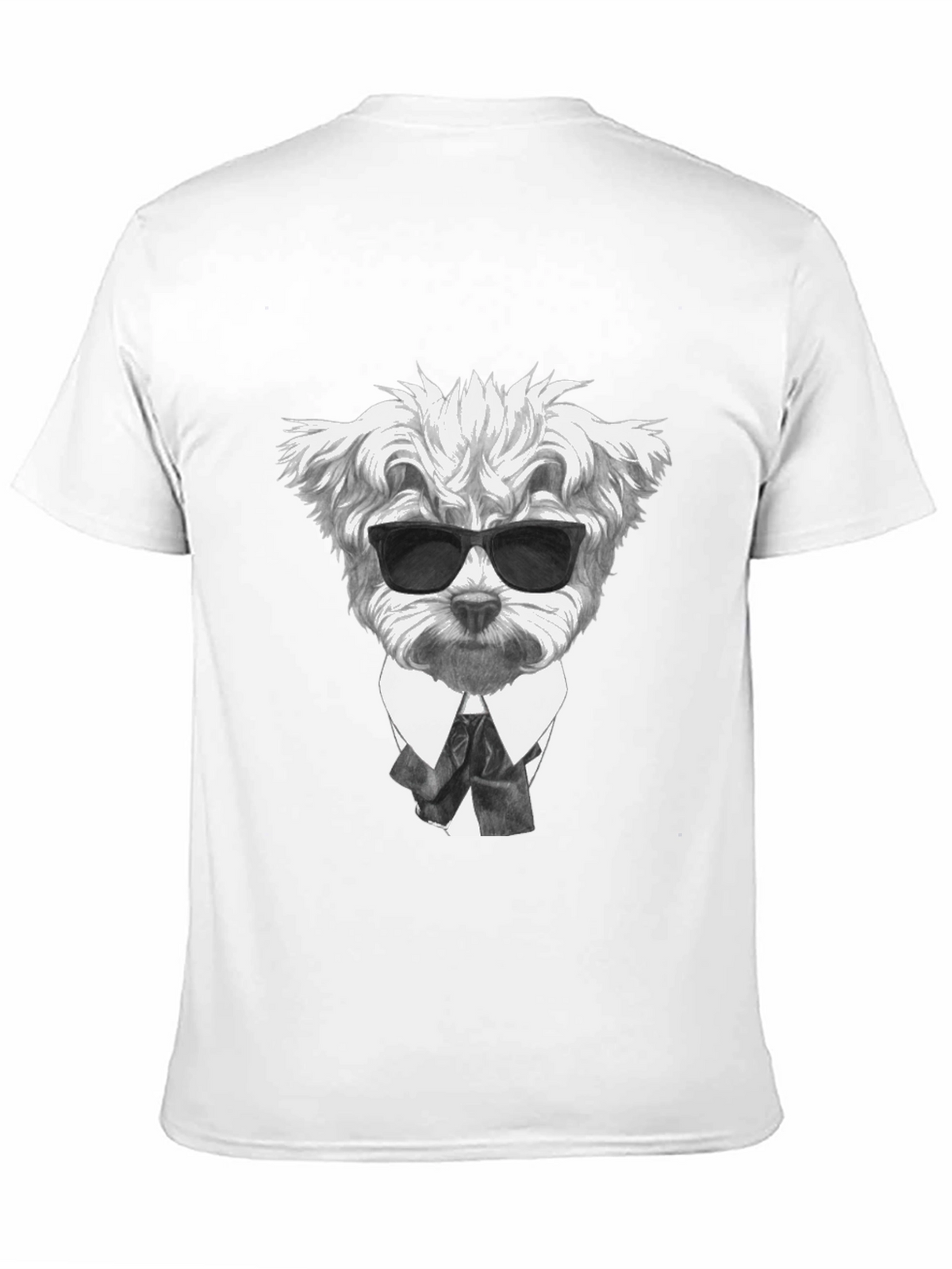 Dog in Suit Graphic Tee - Cool & Stylish