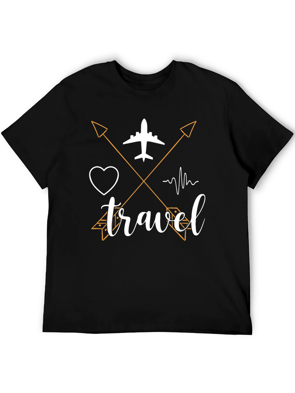 Travel Bug Arrow Tee - Wanderlust Adventure Shirt