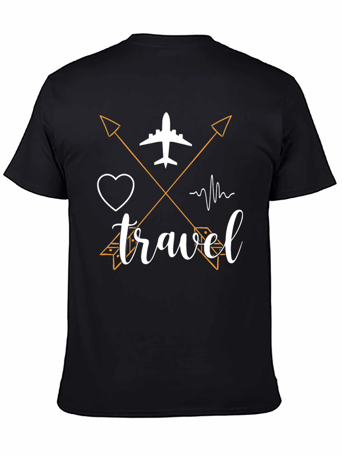 Travel Bug Arrow Tee - Wanderlust Adventure Shirt