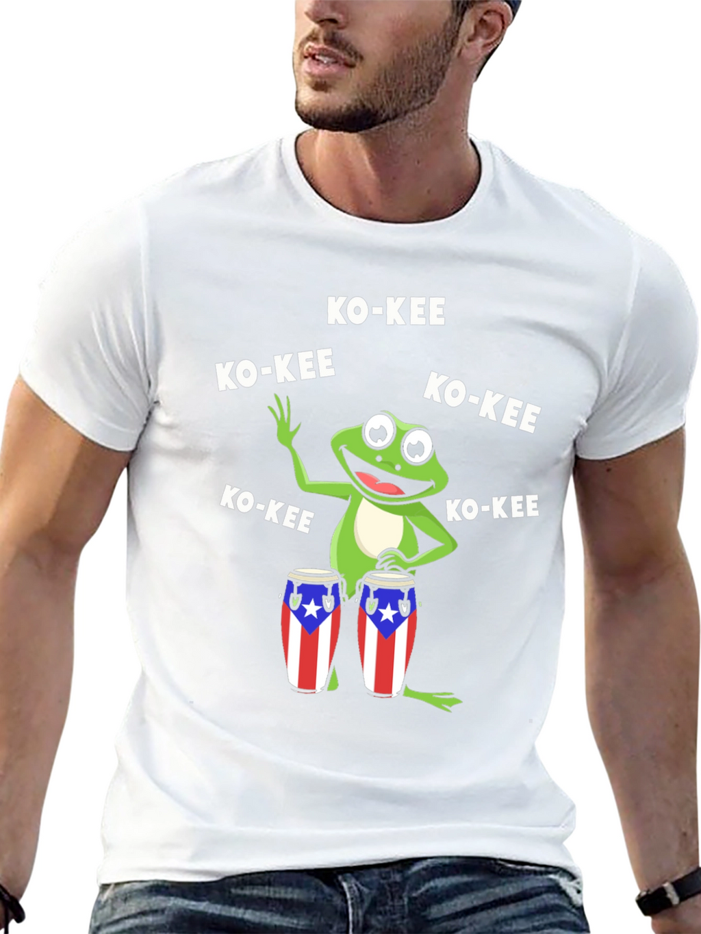 Puerto Rico Frog Ko-Kee T-Shirt