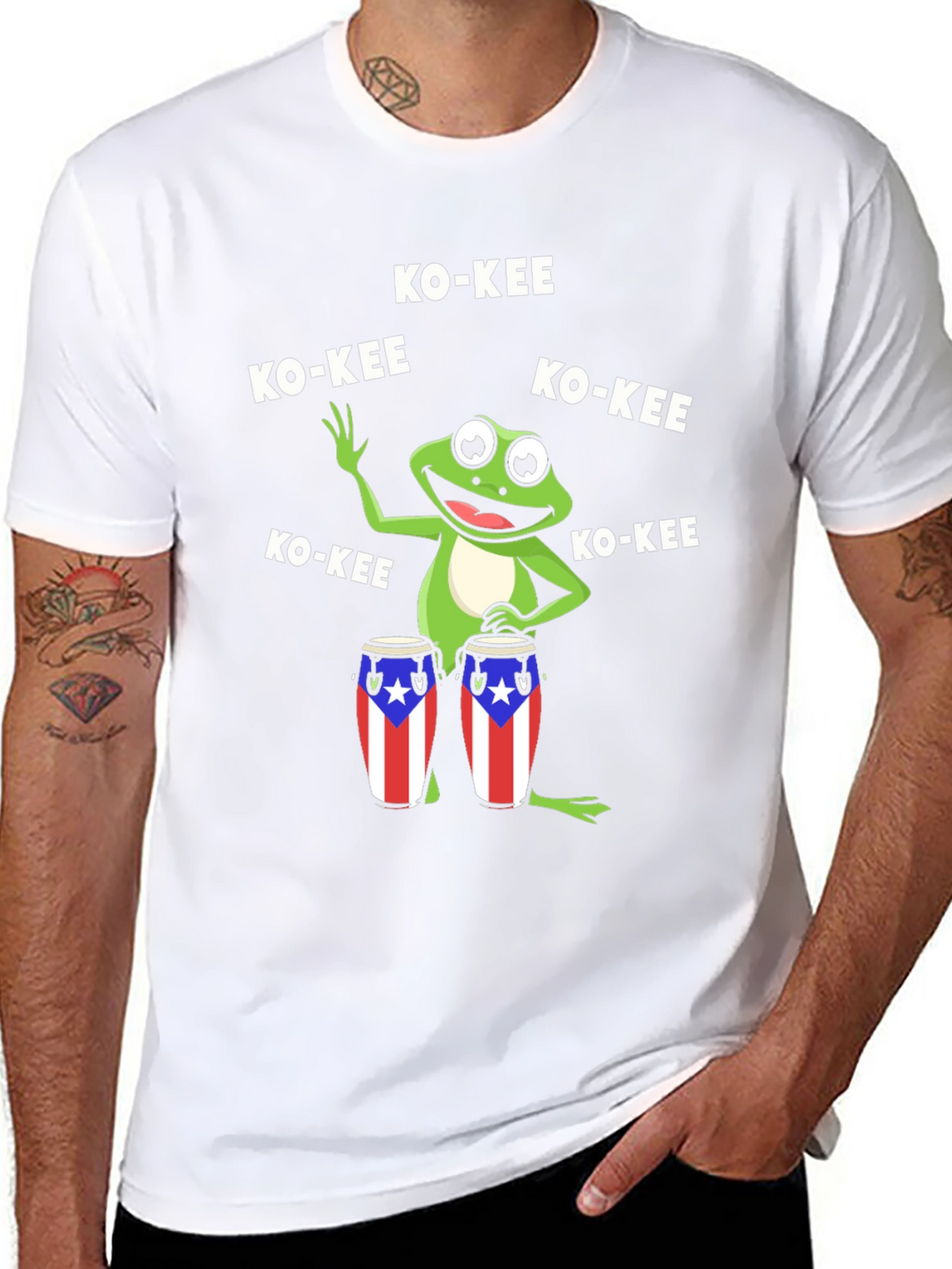 Puerto Rico Frog Ko-Kee T-Shirt