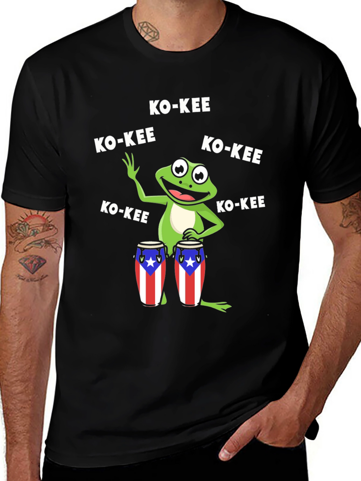 Puerto Rico Frog Ko-Kee T-Shirt