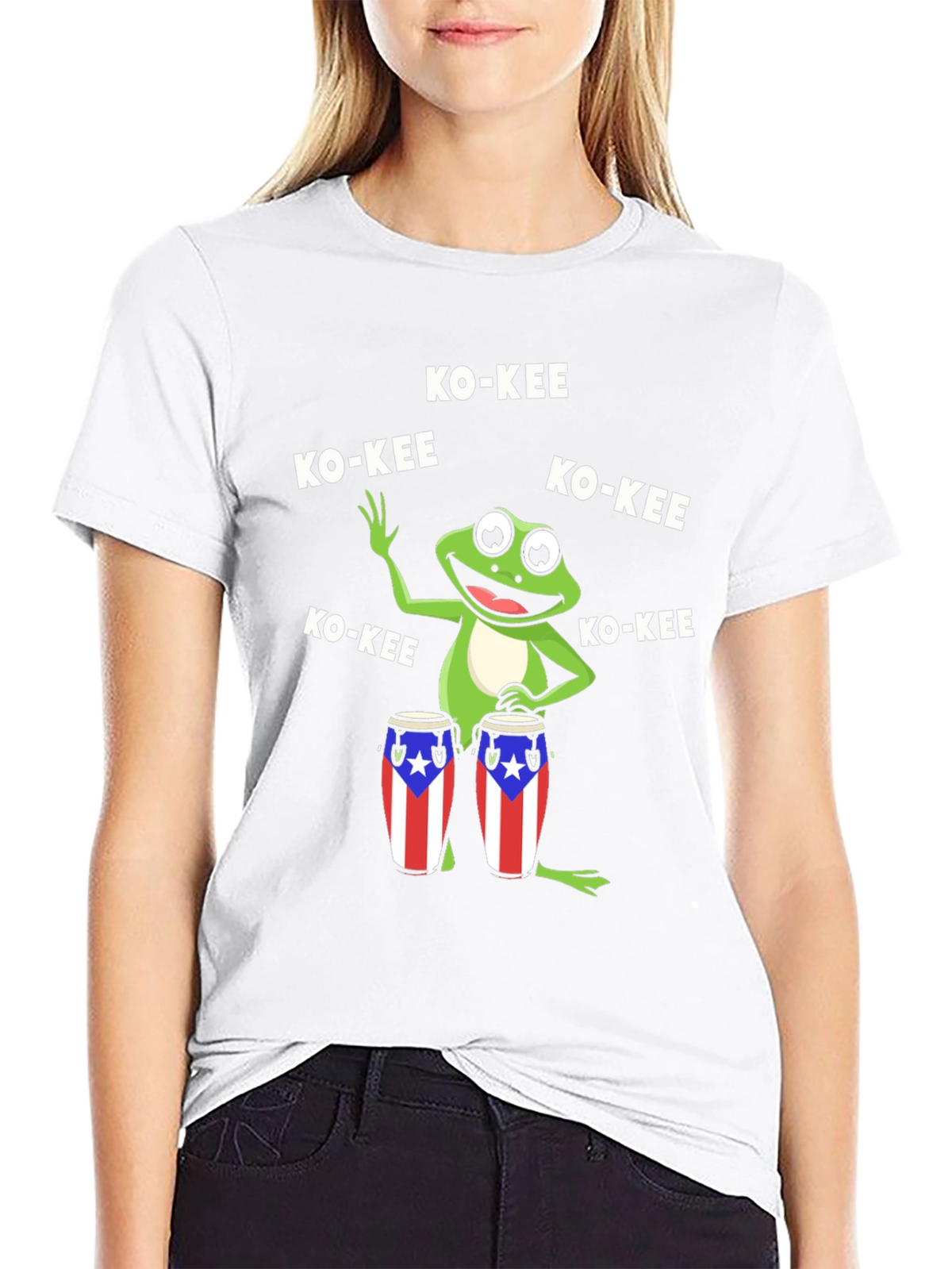 Puerto Rico Frog Ko-Kee T-Shirt