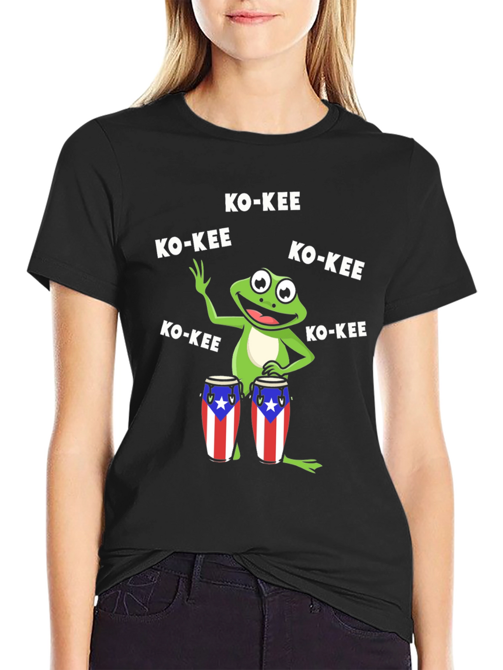 Puerto Rico Frog Ko-Kee T-Shirt