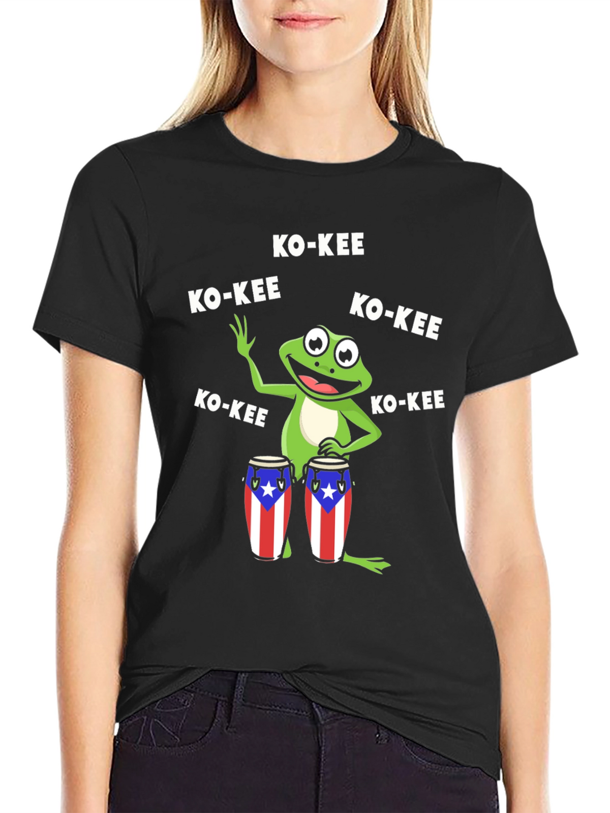 Puerto Rico Frog Ko-Kee T-Shirt