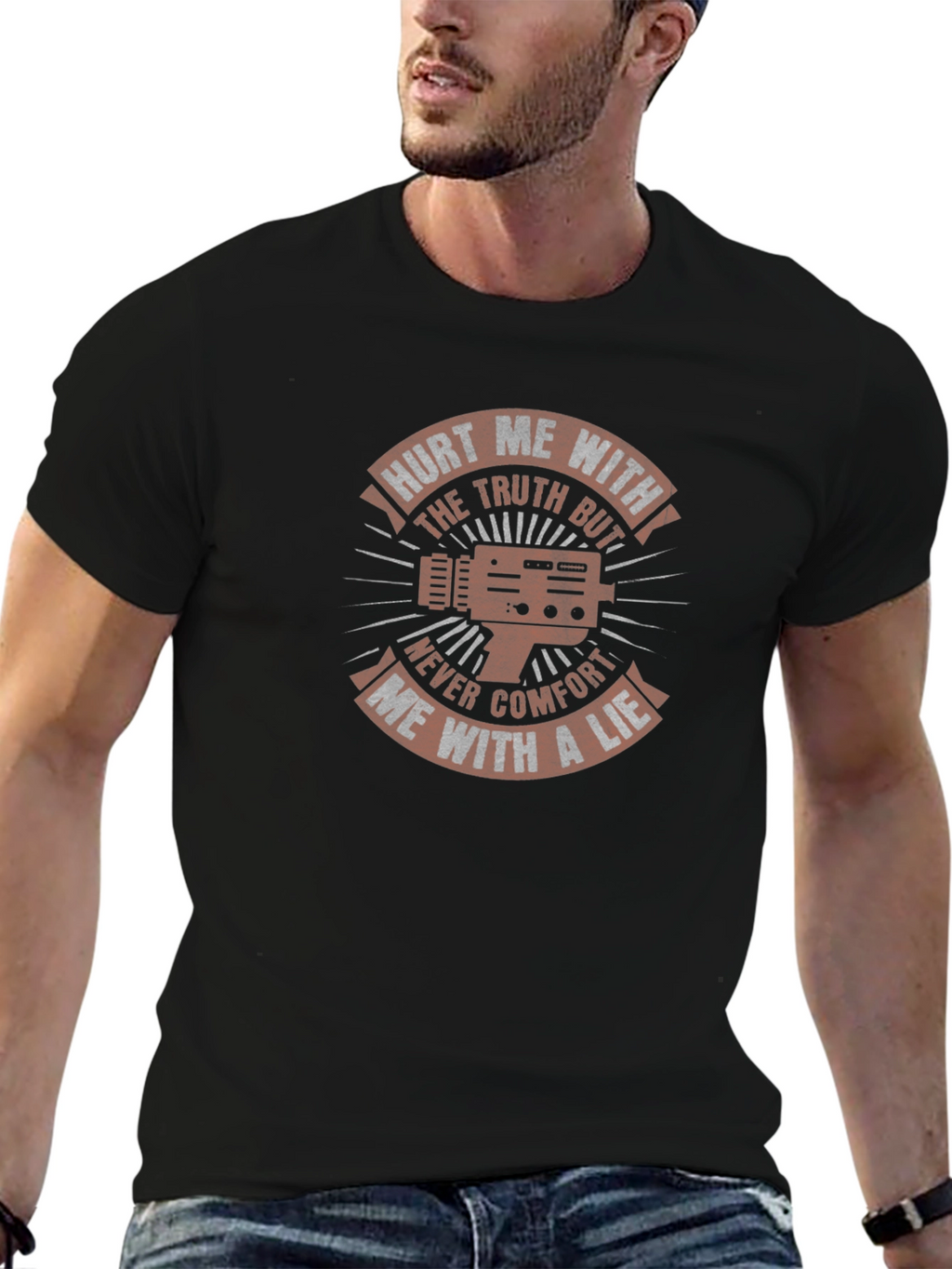 Hurt Me With The Truth Graphic T-Shirt