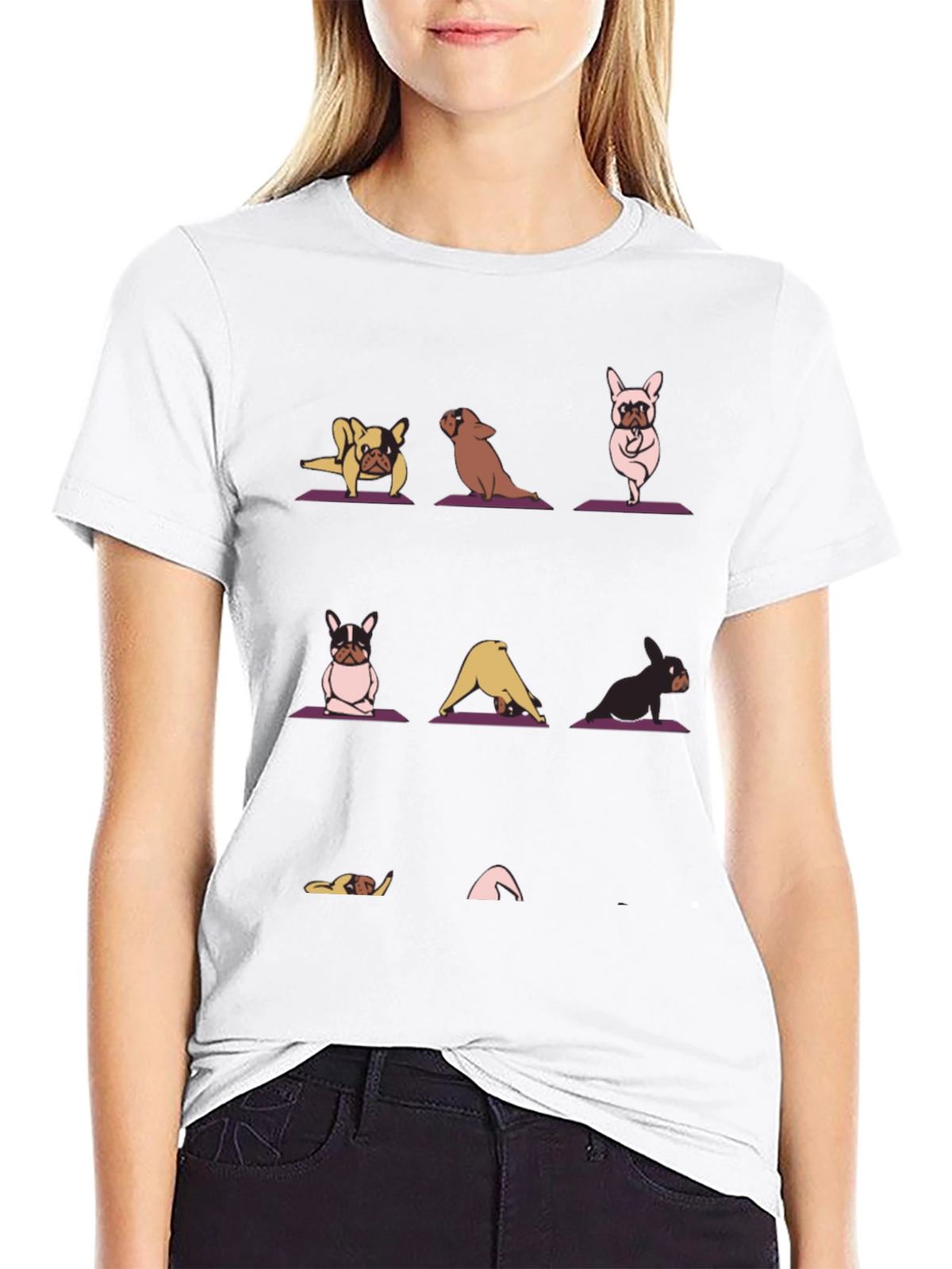 Yoga Dog T-Shirt - Unique Graphic Tee