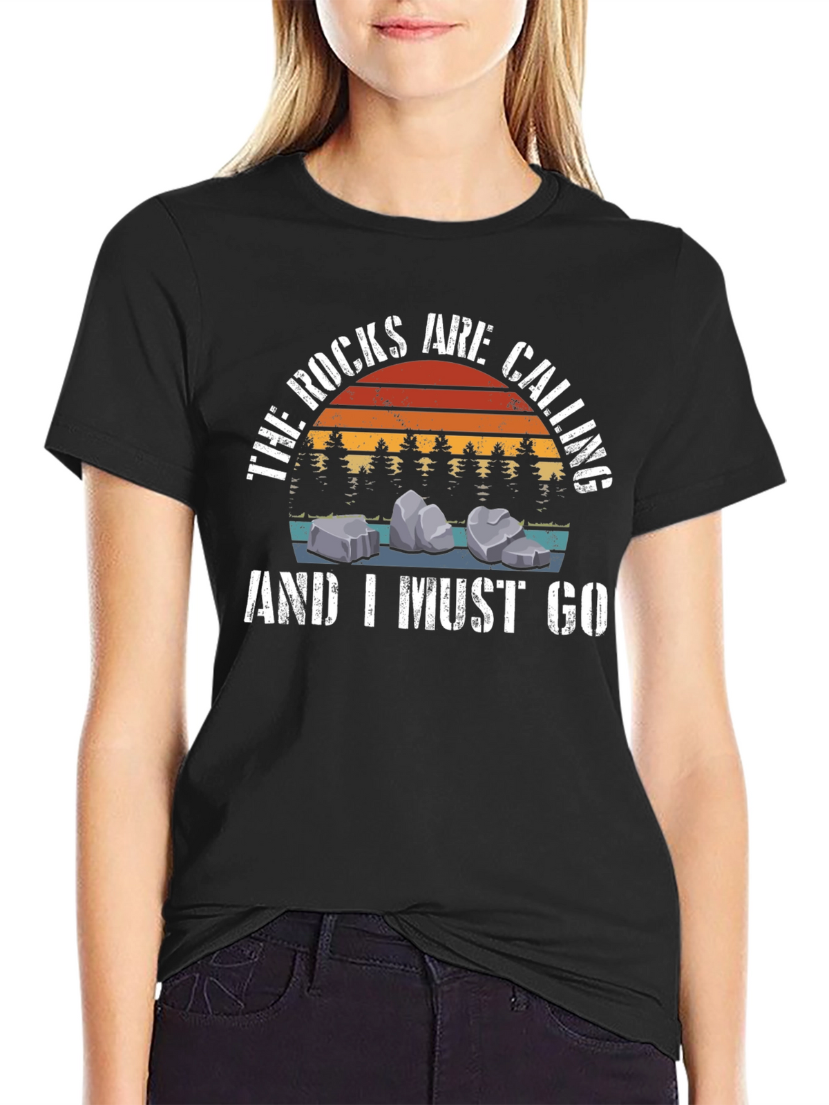 Rocks Are Calling Graphic T-Shirt