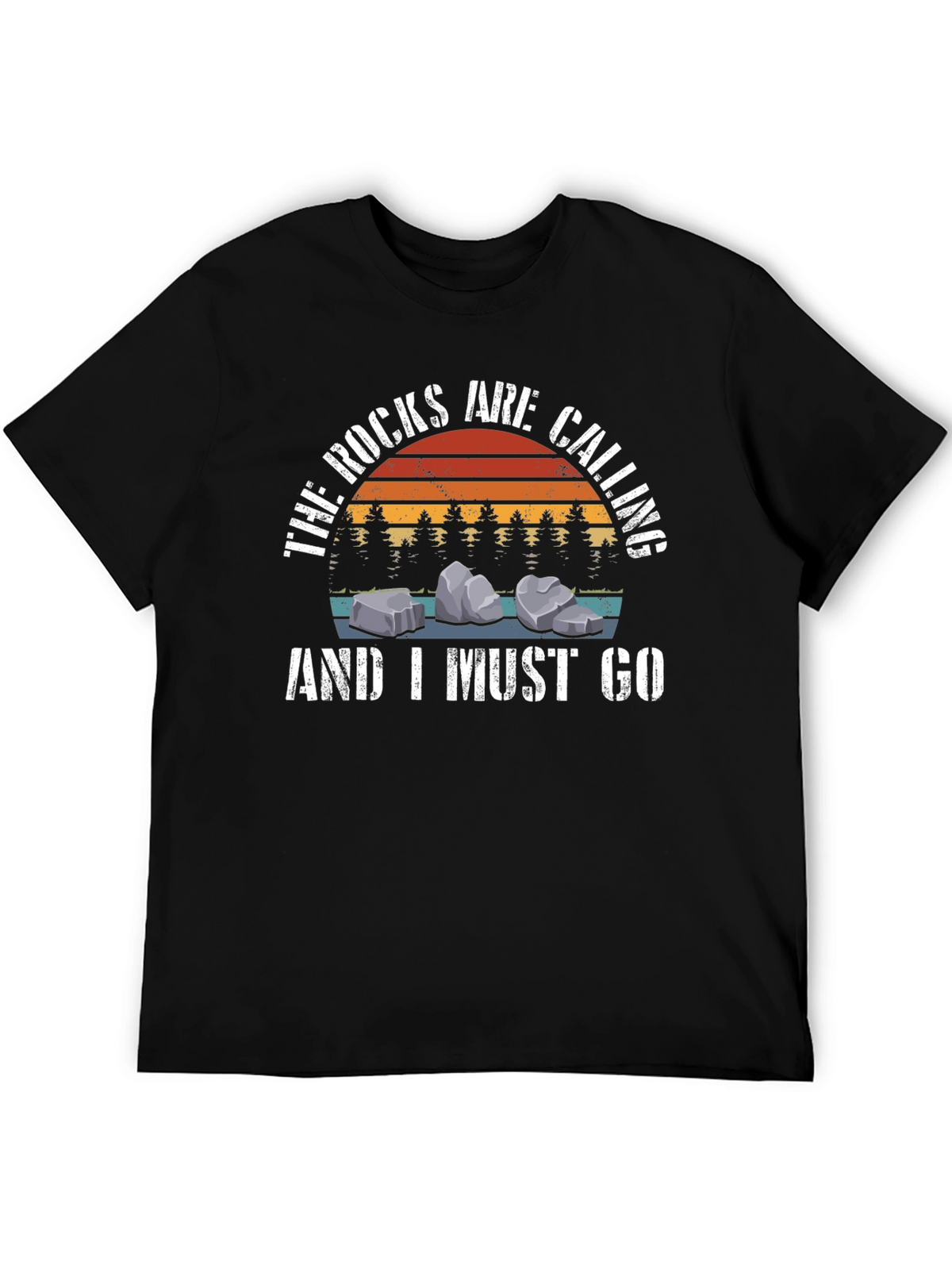 Rocks Are Calling Graphic T-Shirt