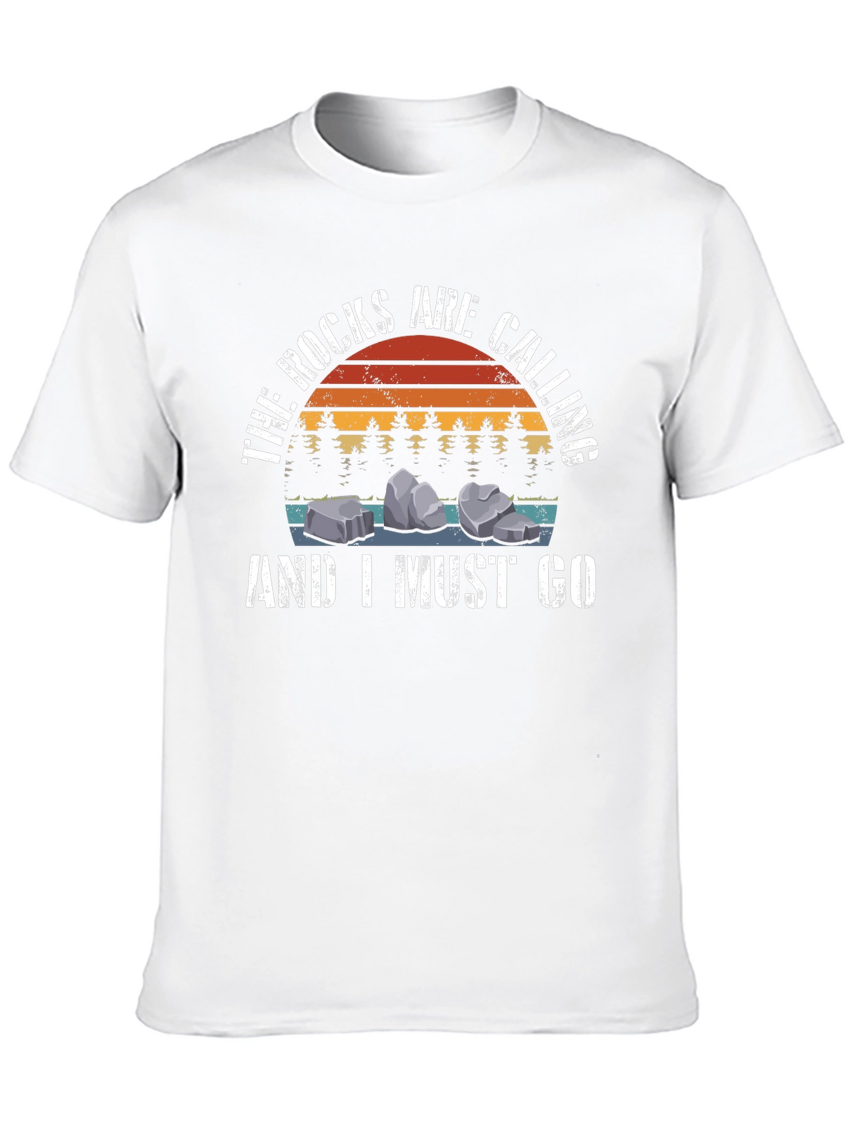 Rocks Are Calling Graphic T-Shirt
