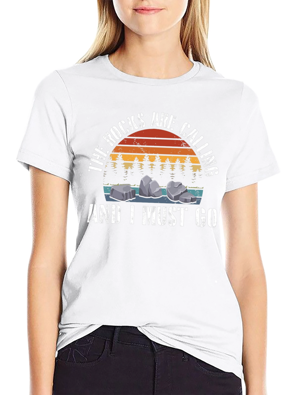 Rocks Are Calling Graphic T-Shirt