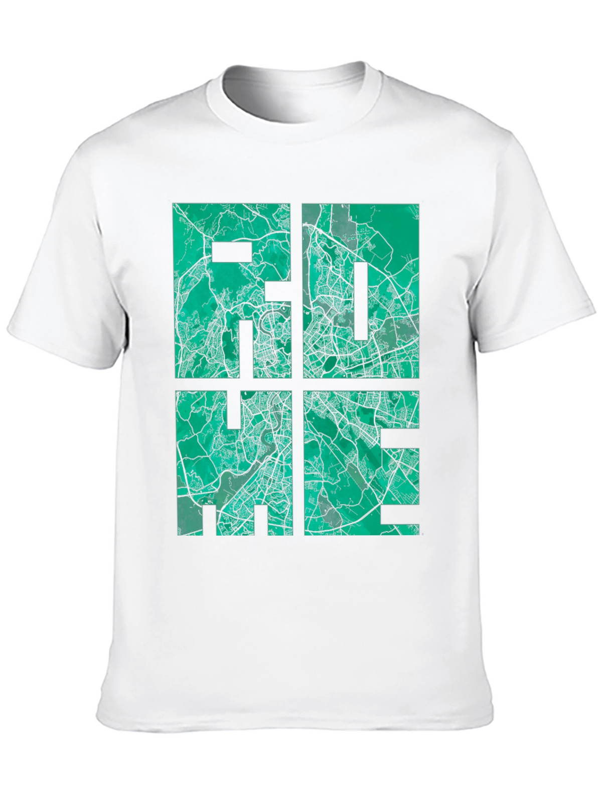 City Map Graphic Tee - Black