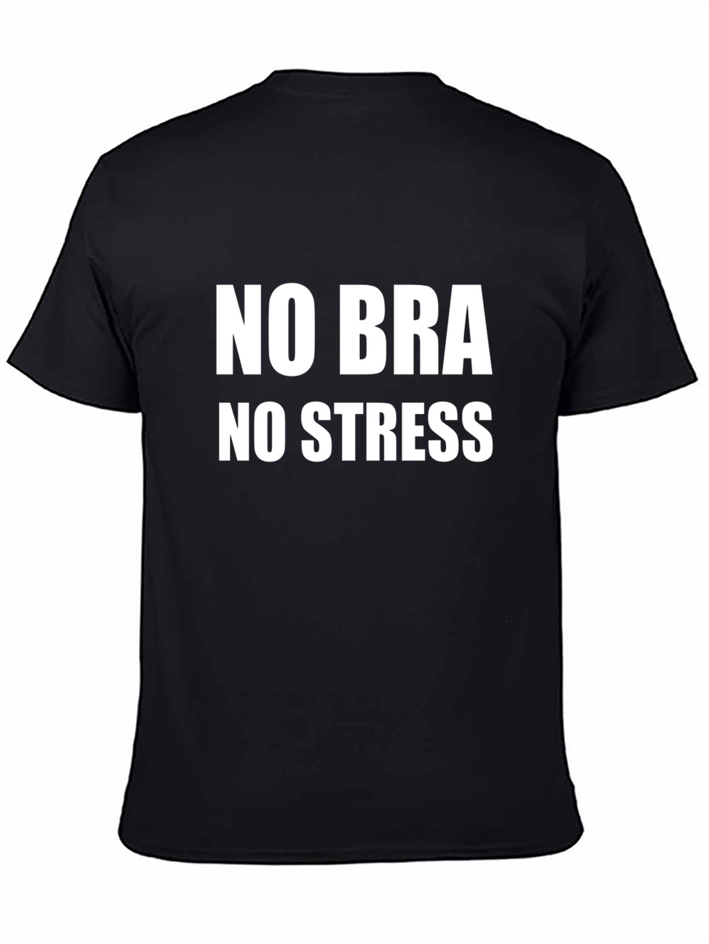 No Bra No Stress Graphic Tee