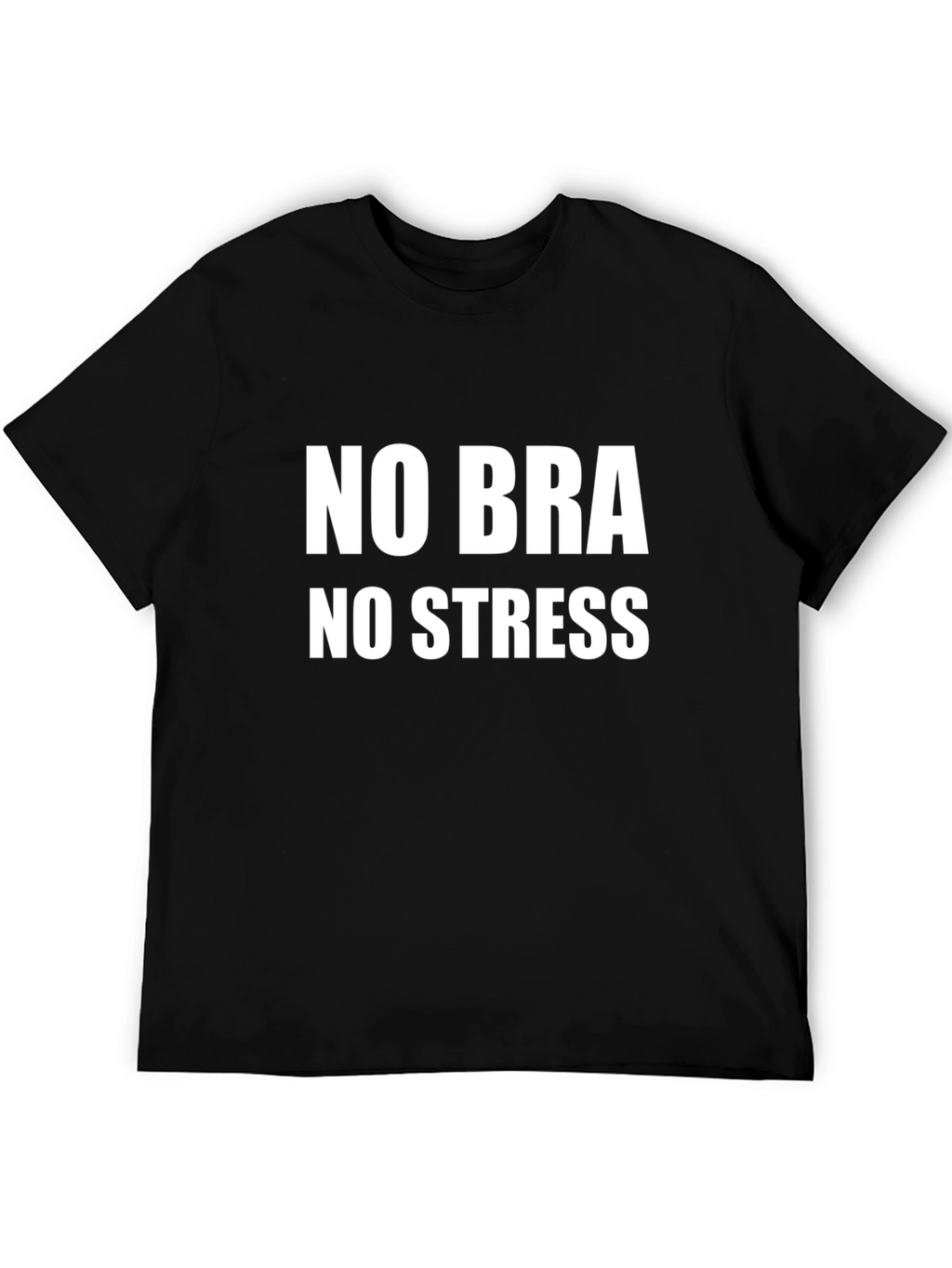 No Bra No Stress Graphic Tee