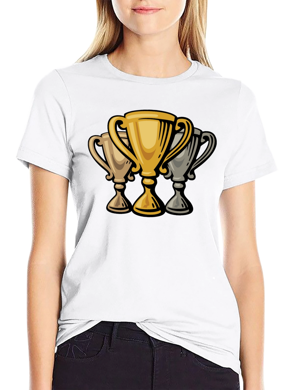 Trophy Graphic Black T-Shirt