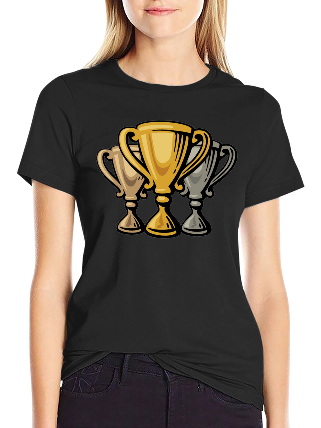 Trophy Graphic Black T-Shirt