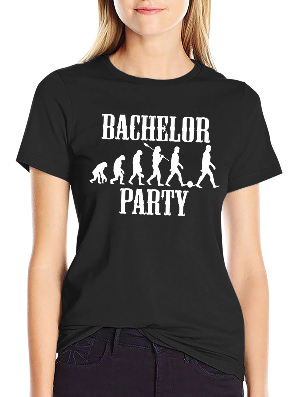 Bachelor Party Evolution T-Shirt - Funny Groom Tee