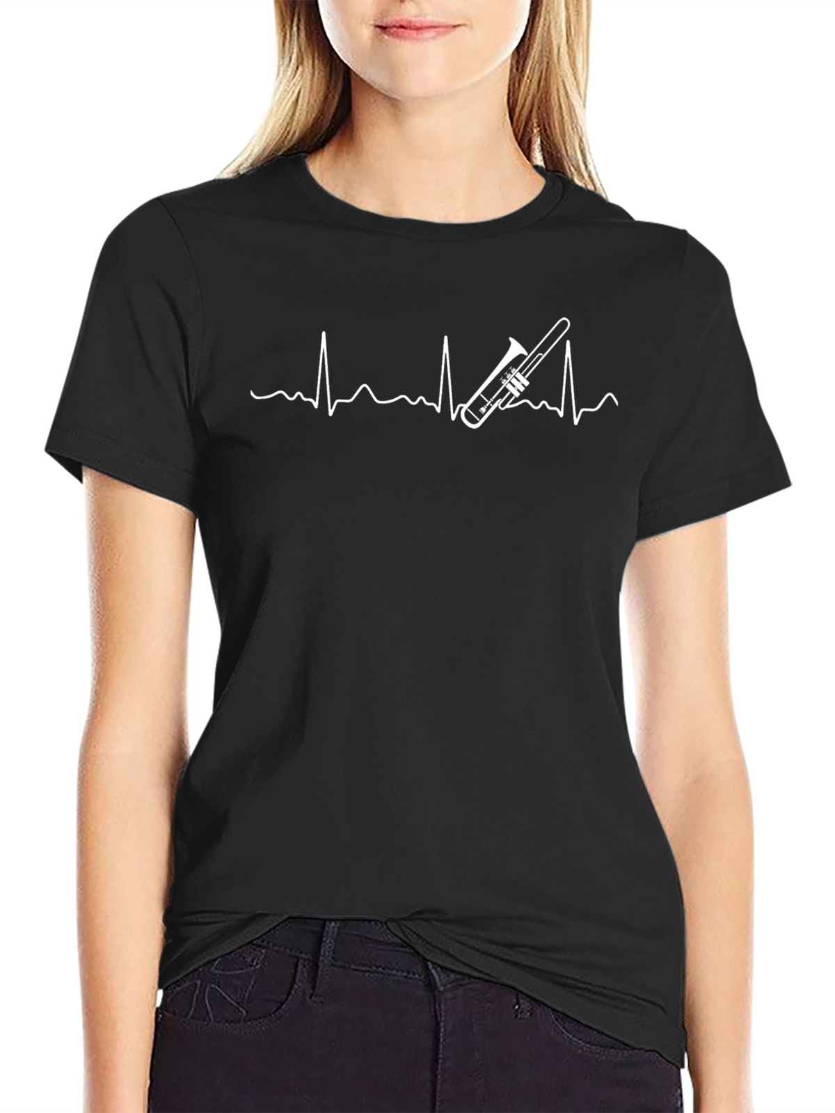 Trombone Heartbeat T-Shirt