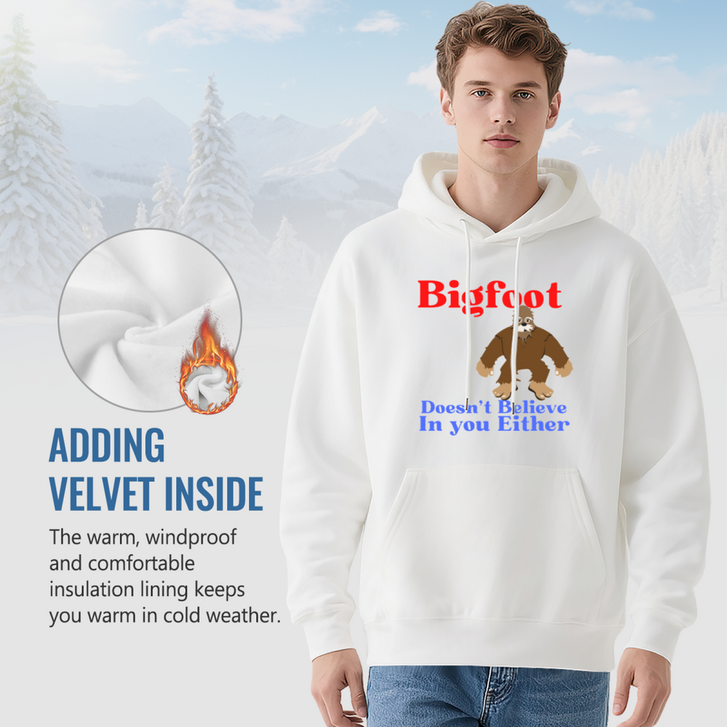 Believe In Bigfoot Pullover - "Bigfoot"