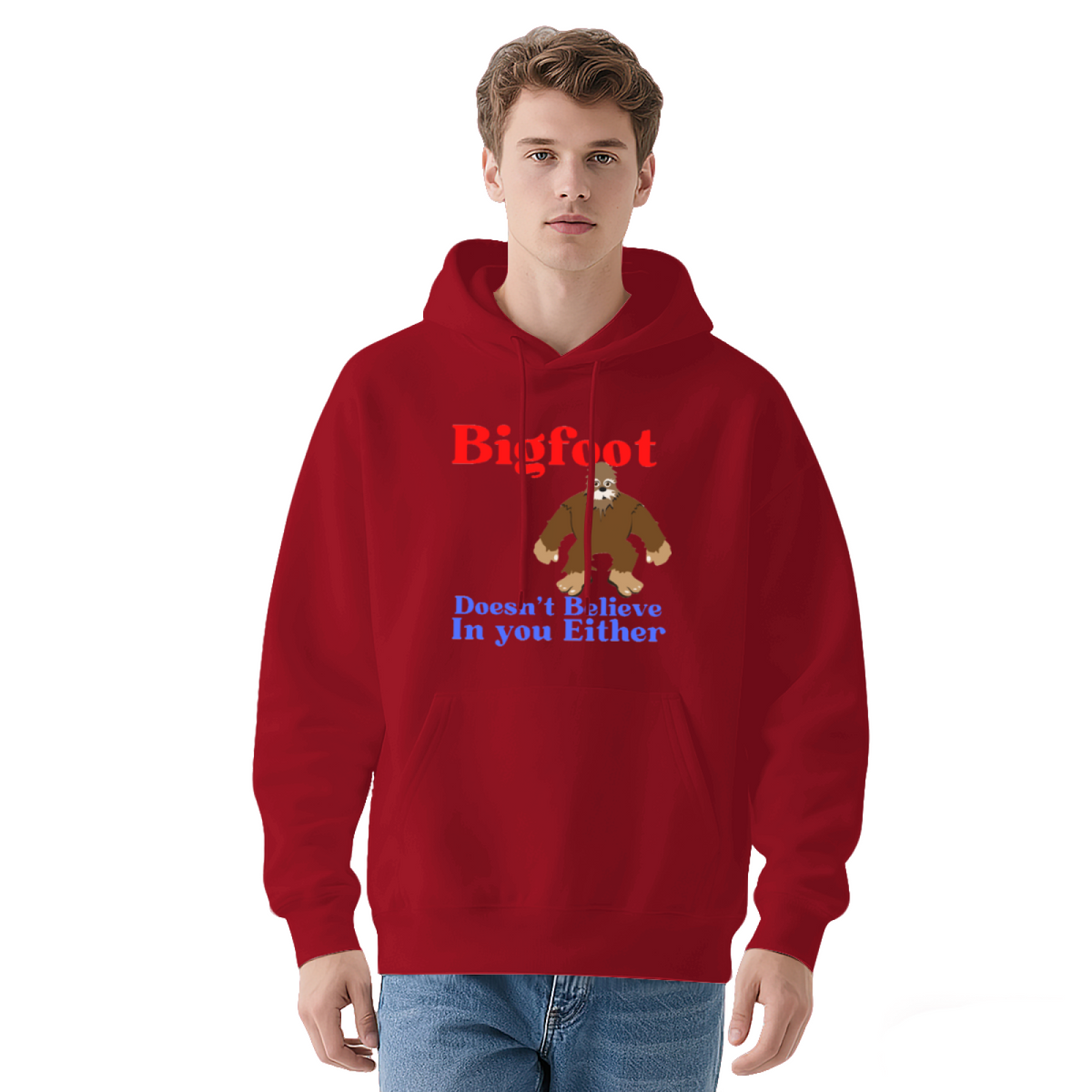 Believe In Bigfoot Pullover - "Bigfoot"