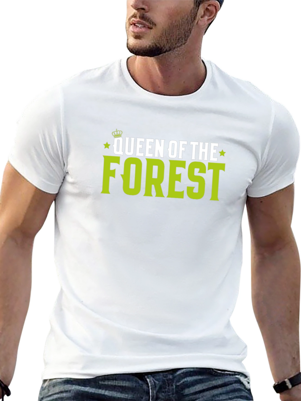 Queen of the Forest Black Graphic T-Shirt