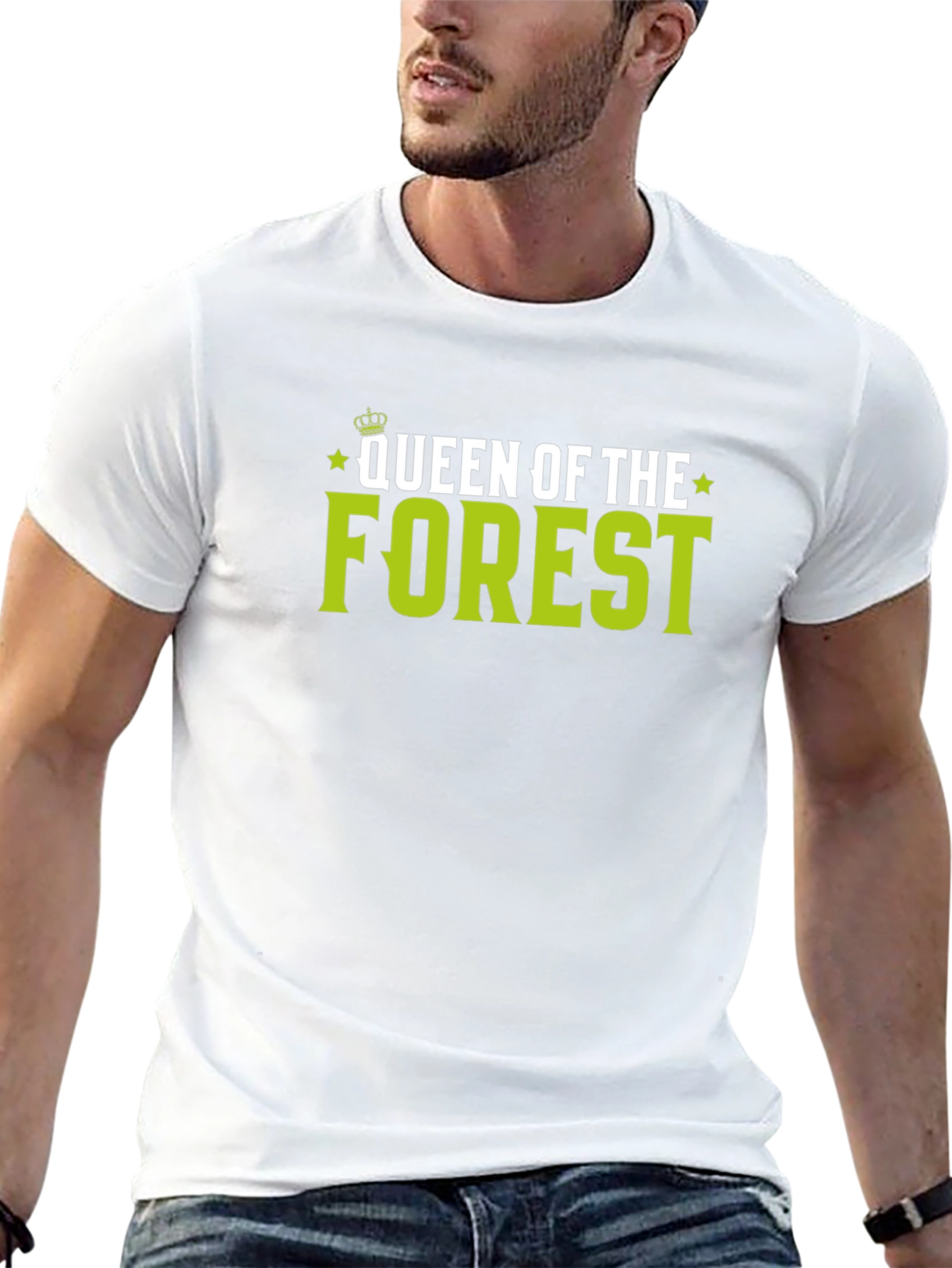 Queen of the Forest Black Graphic T-Shirt