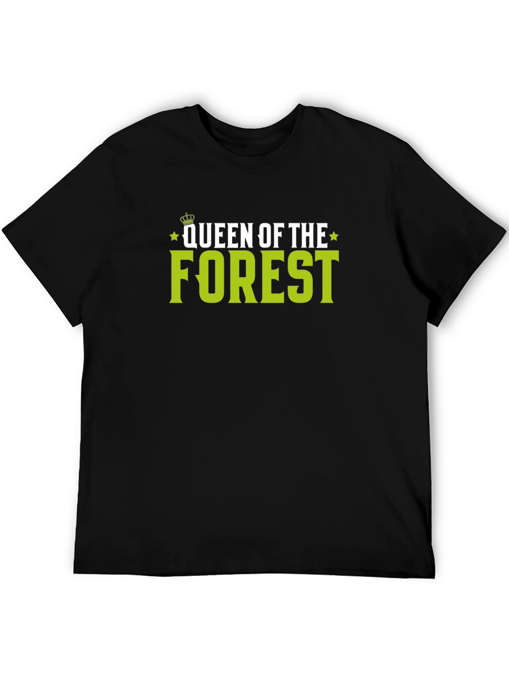 Queen of the Forest Black Graphic T-Shirt
