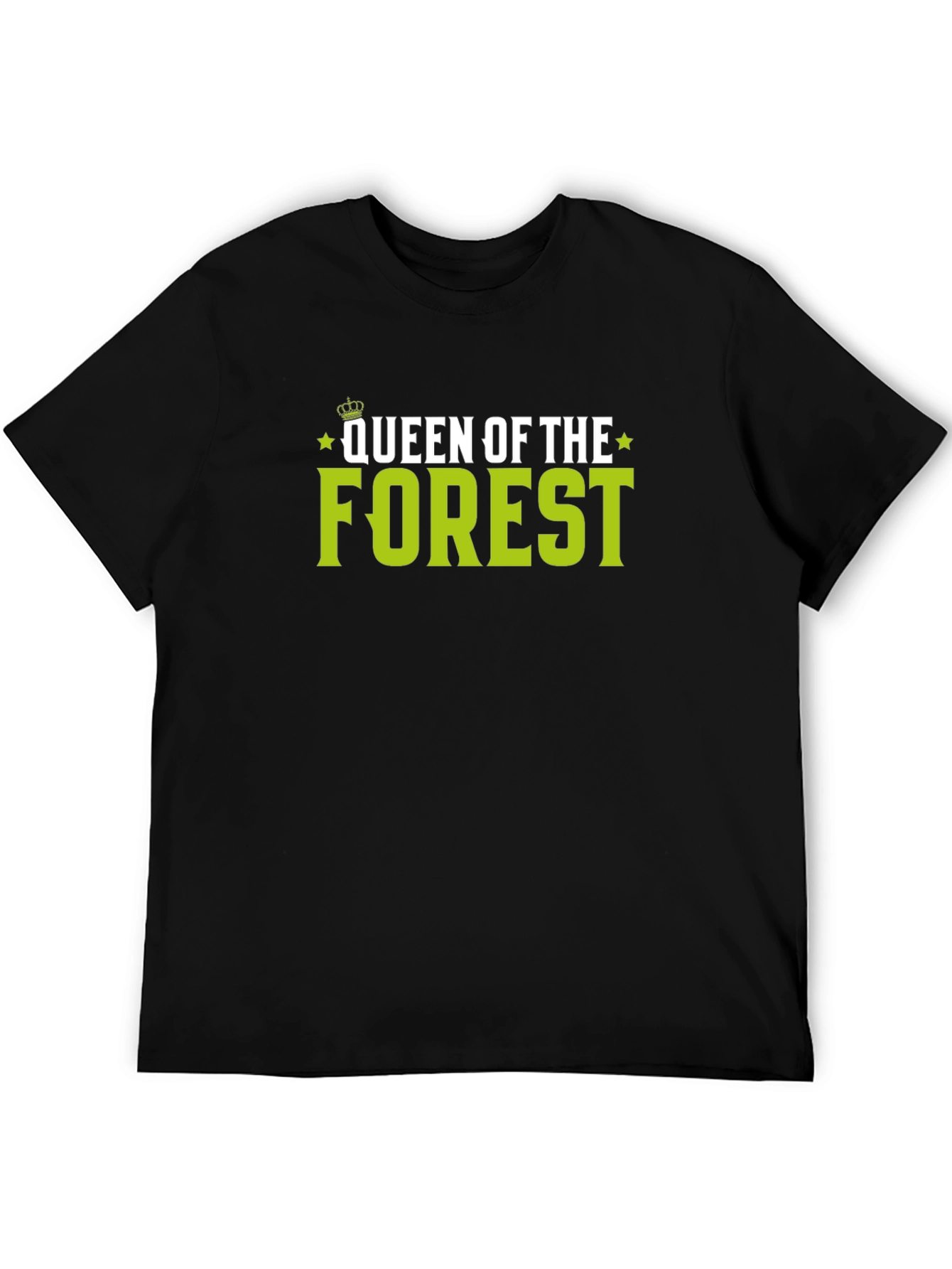 Queen of the Forest Black Graphic T-Shirt