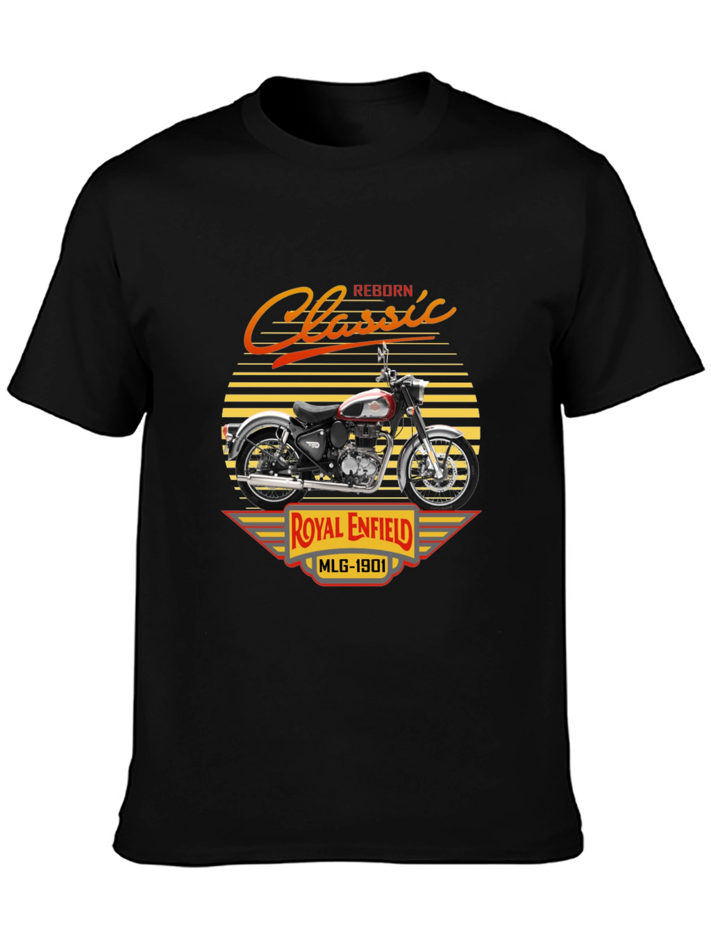 Classic Reborn Motorcycle T-Shirt